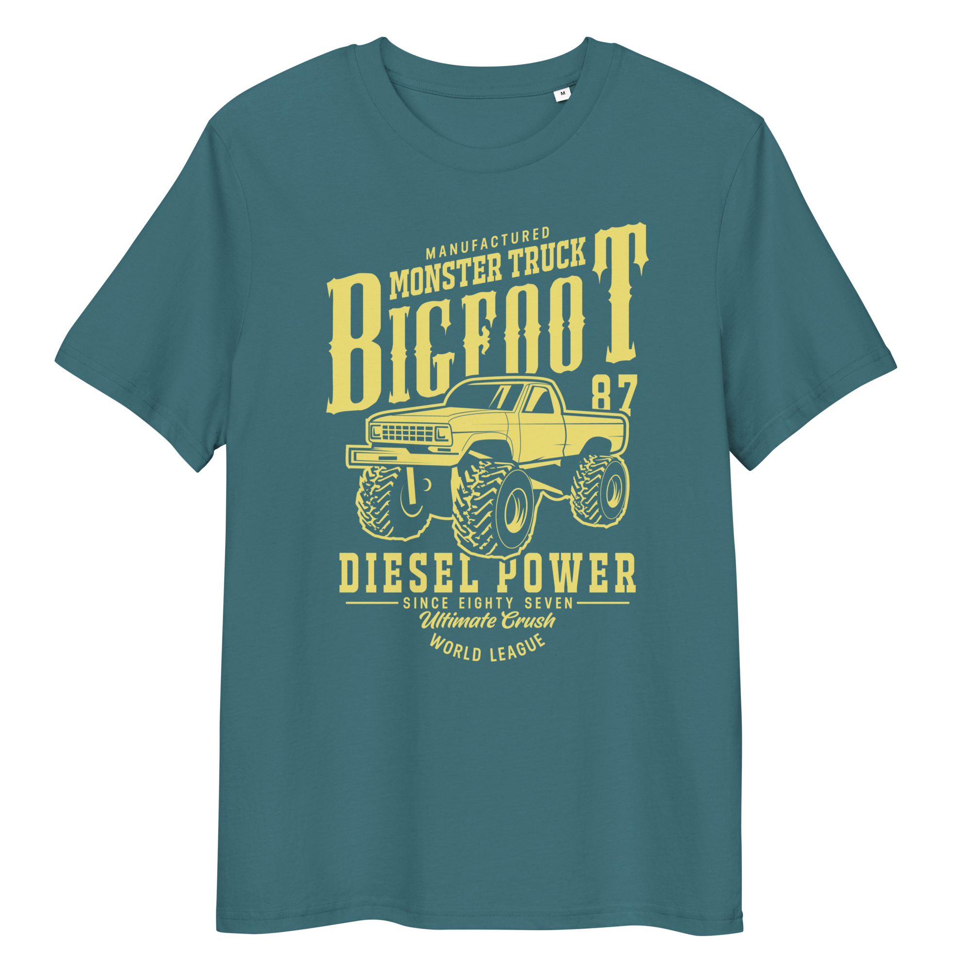 Camiseta unisex de algodón orgánico BIGFOOT DIESEL POWER