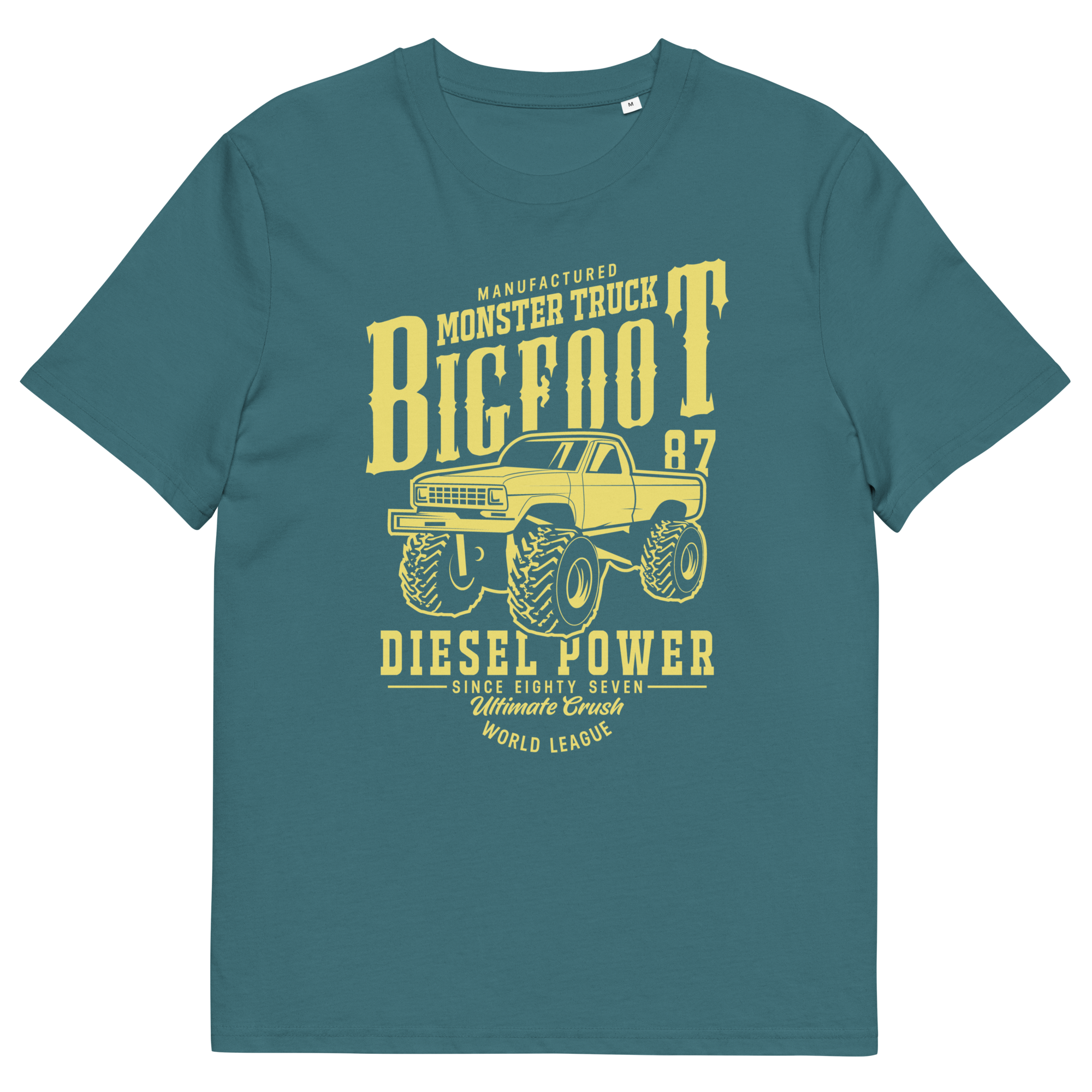 BIGFOOT DIESEL POWER Unisex-T-Shirt aus Bio-Baumwolle