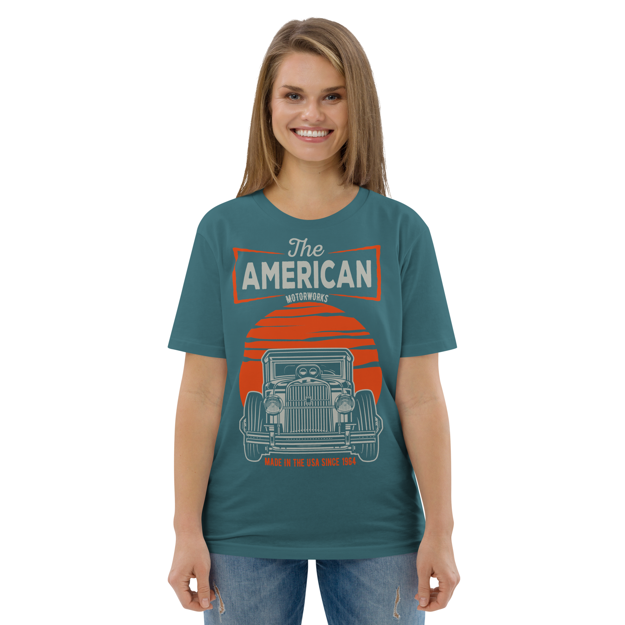 THE AMERICAN MOTORWORKS unisex t-shirt