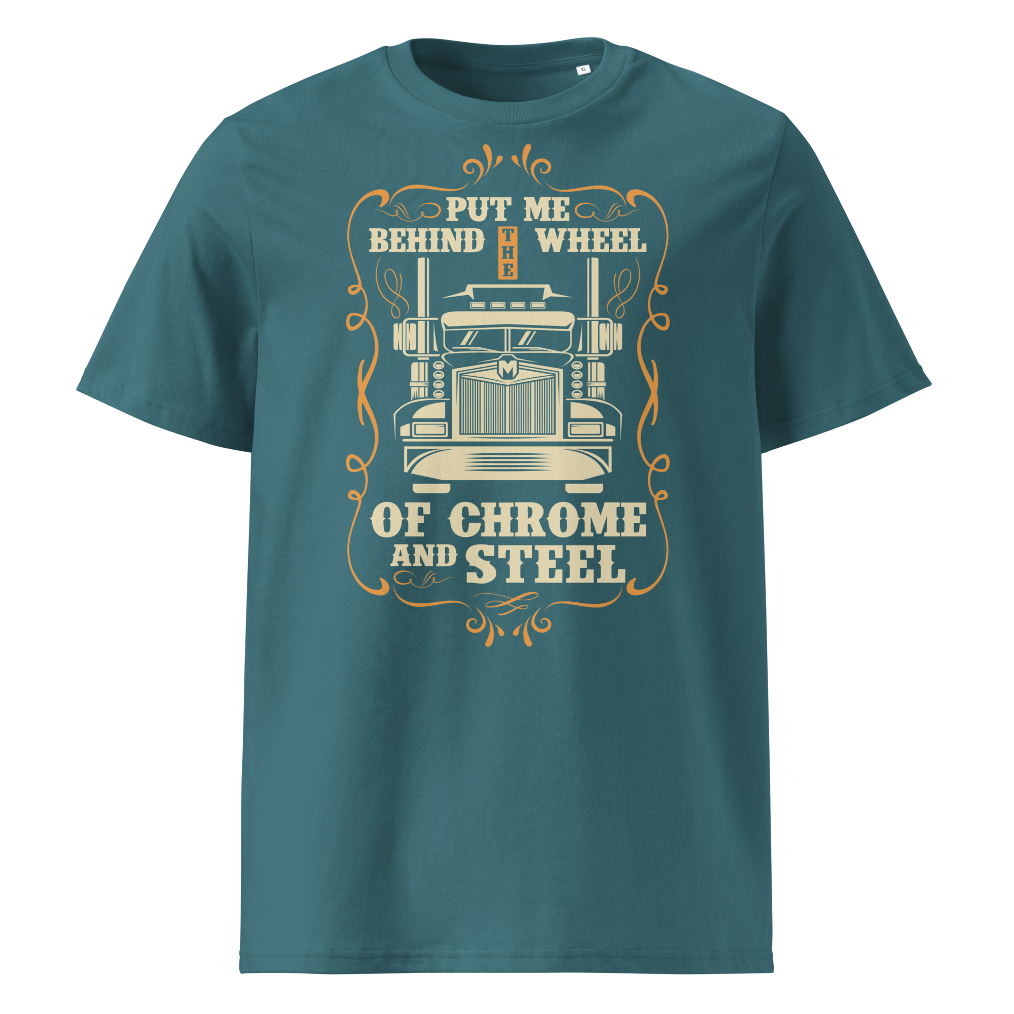 BEHIND THE WHEEL unisex t-shirt