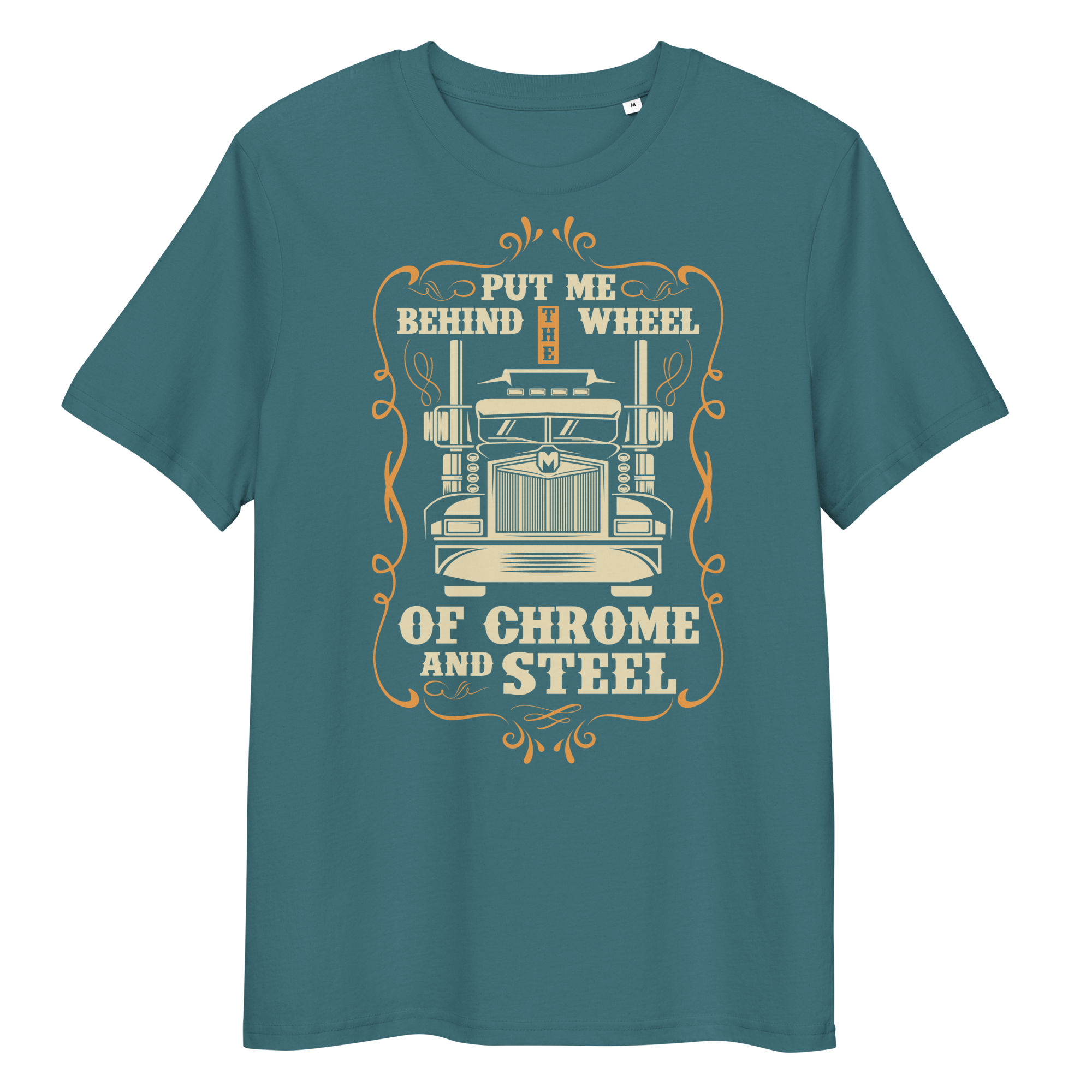 BEHIND THE WHEEL unisex t-shirt