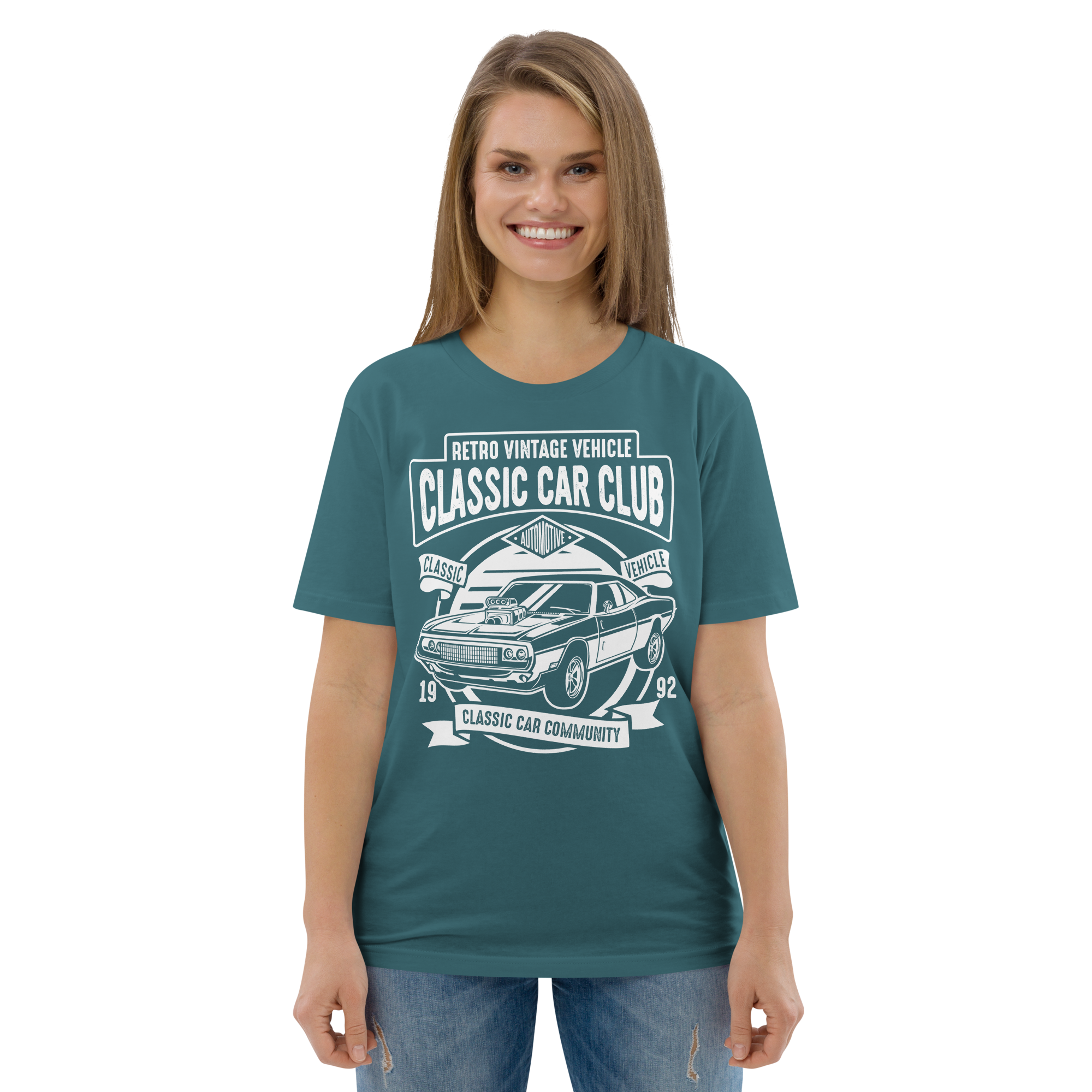 CLASSIC CAR CLUB unisex t-shirt