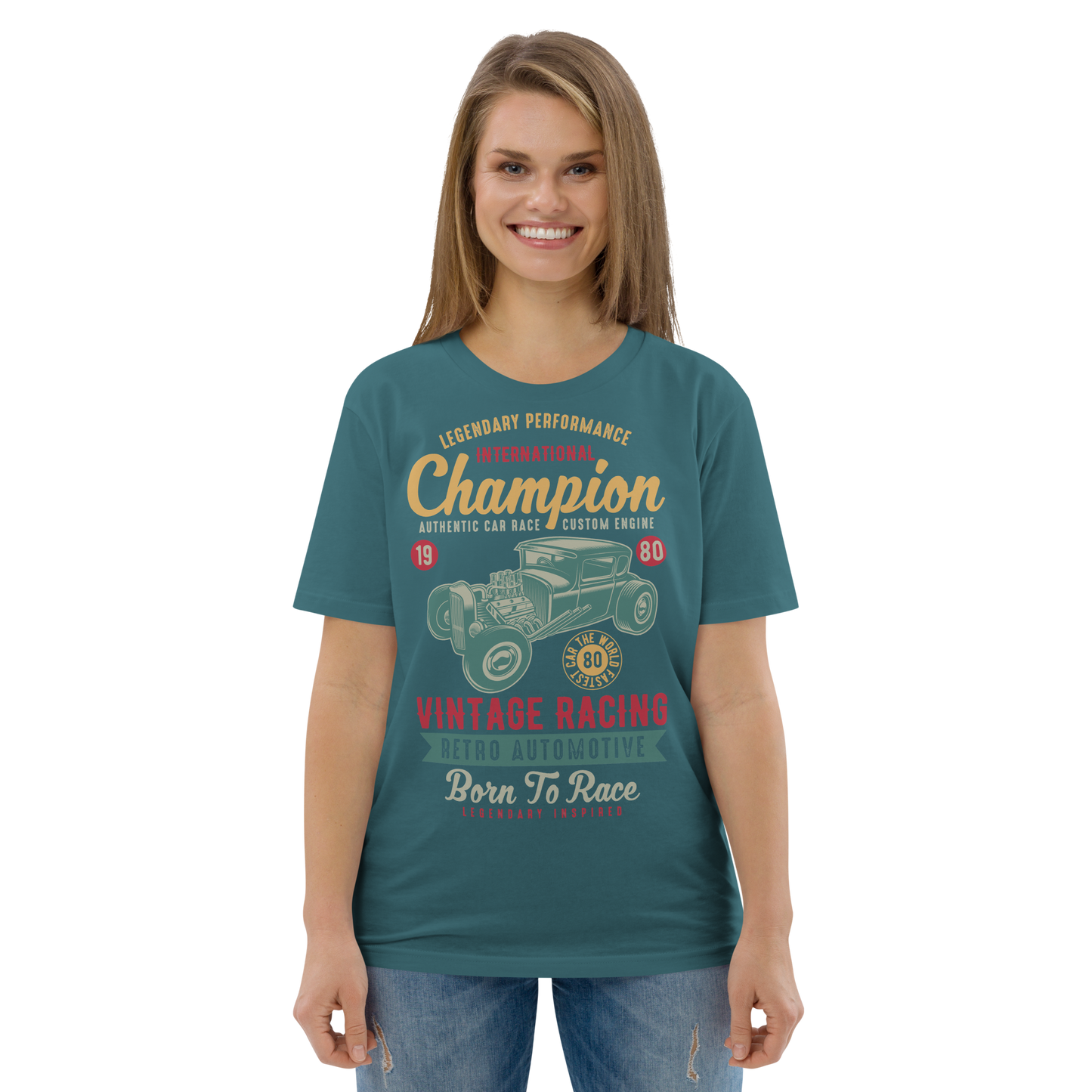 INTERNATIONAL CHAMPION Unisex organic cotton t-shirt