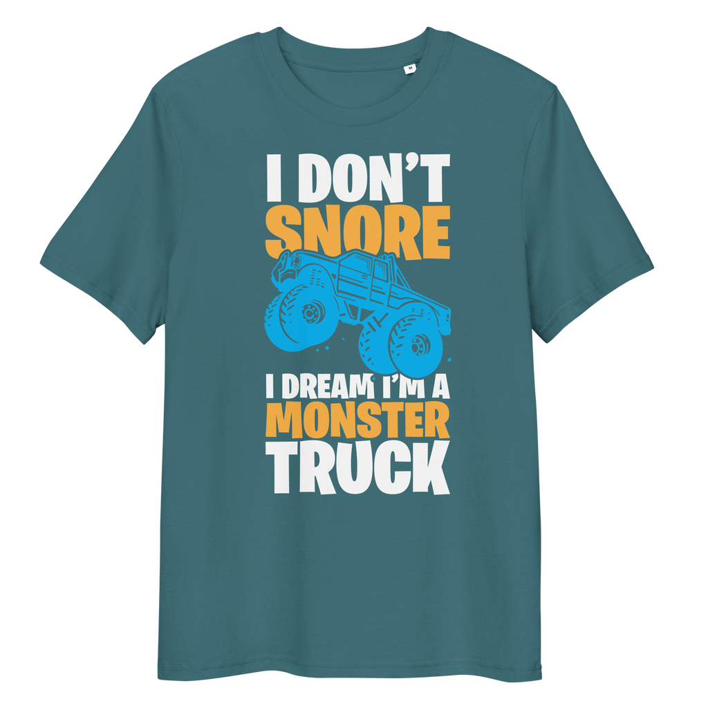 ICH BIN EIN MONSTER TRUCK Unisex-T-Shirt aus Bio-Baumwolle