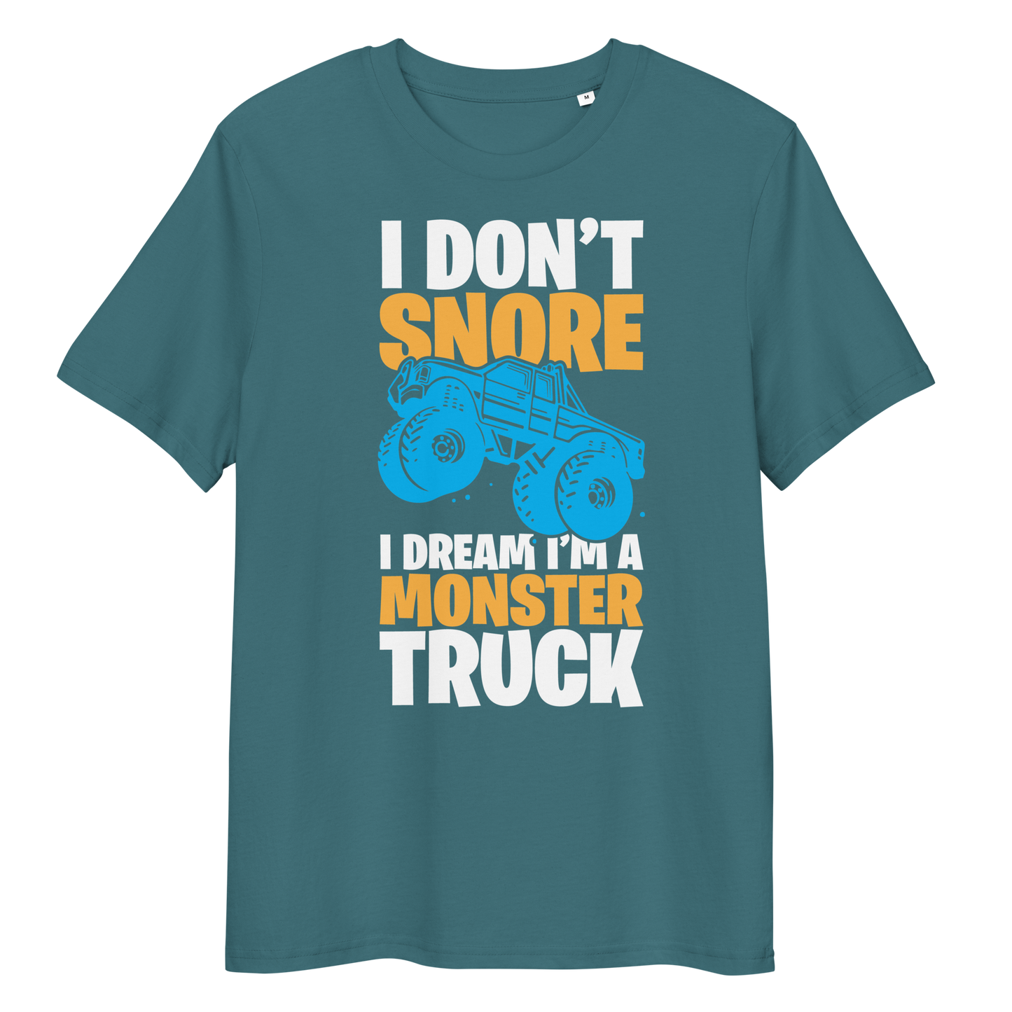 I'M A MONSTER TRUCK Unisex organic cotton t-shirt