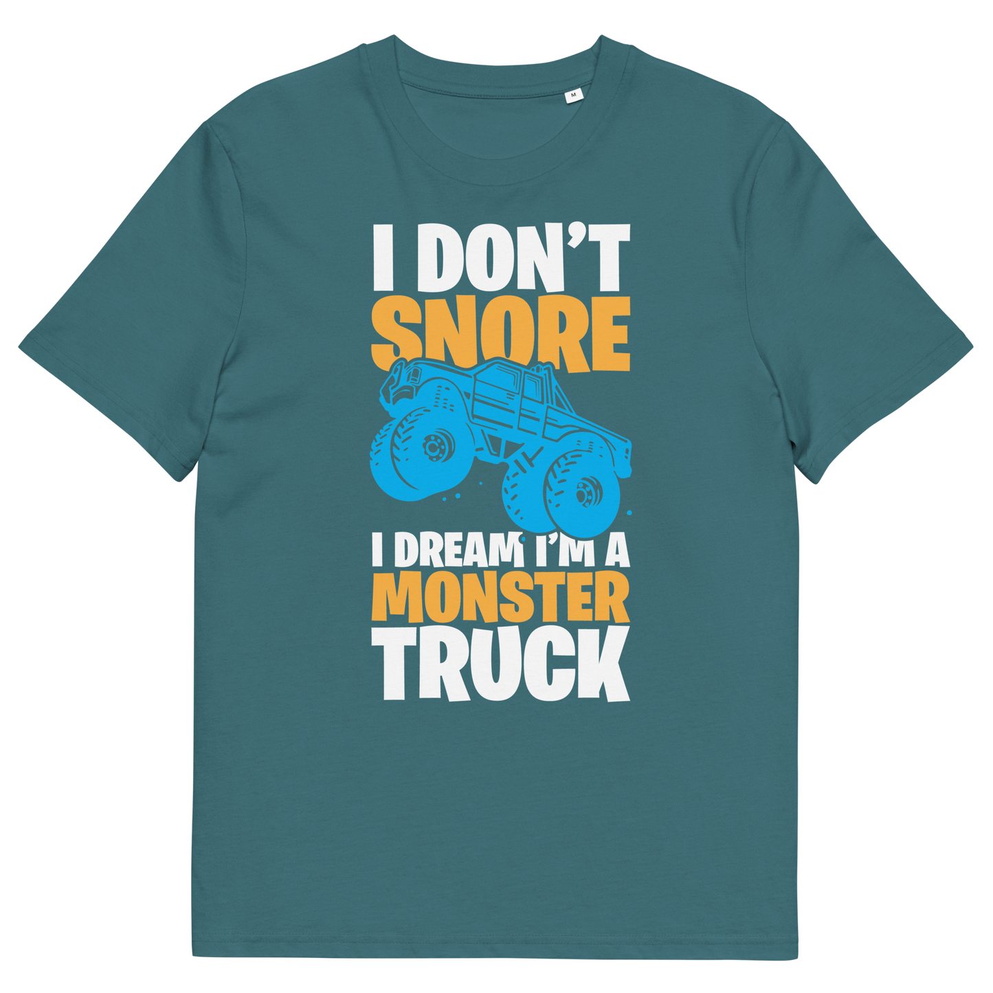 I'M A MONSTER TRUCK Unisex organic cotton t-shirt