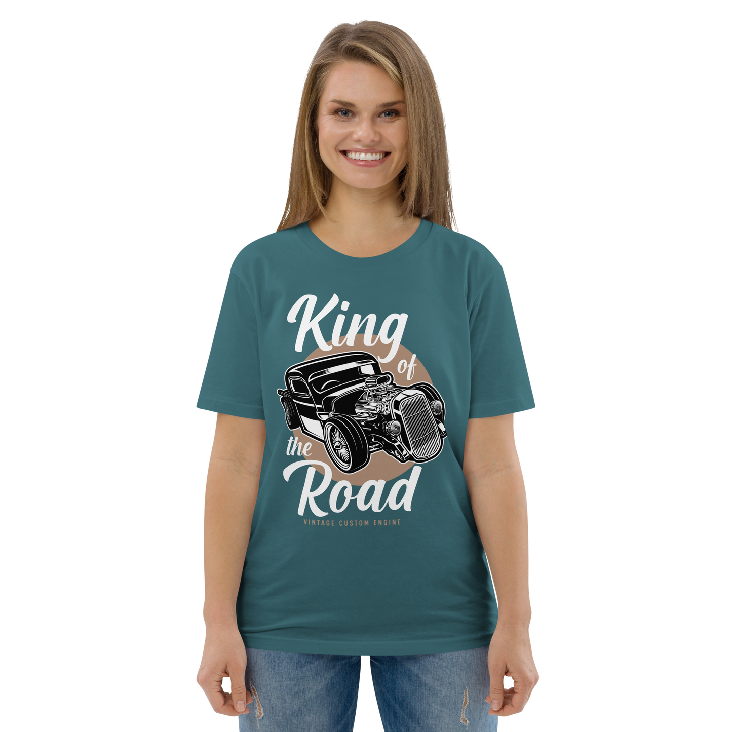 KING OF THE ROAD Unisex organic cotton t-shirt