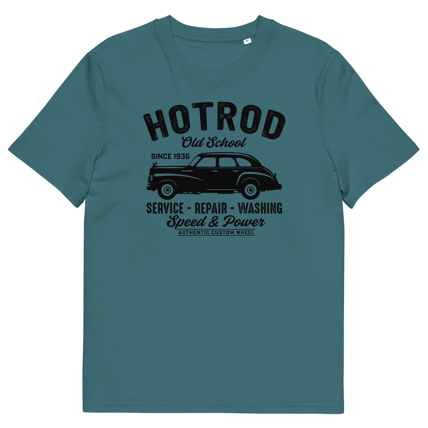 HOTROD OLD SCHOOL Unisex organic cotton t-shirt