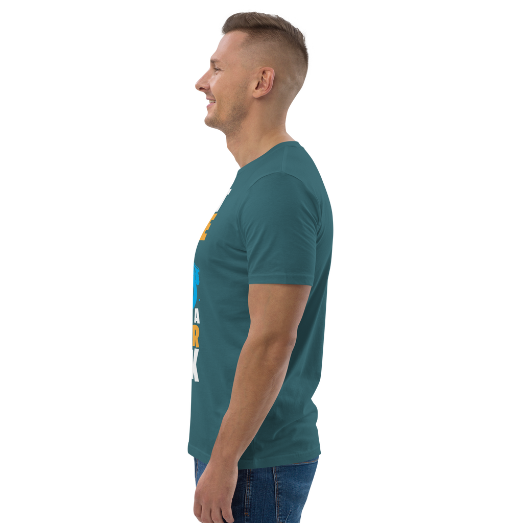 ICH BIN EIN MONSTER TRUCK Unisex-T-Shirt aus Bio-Baumwolle