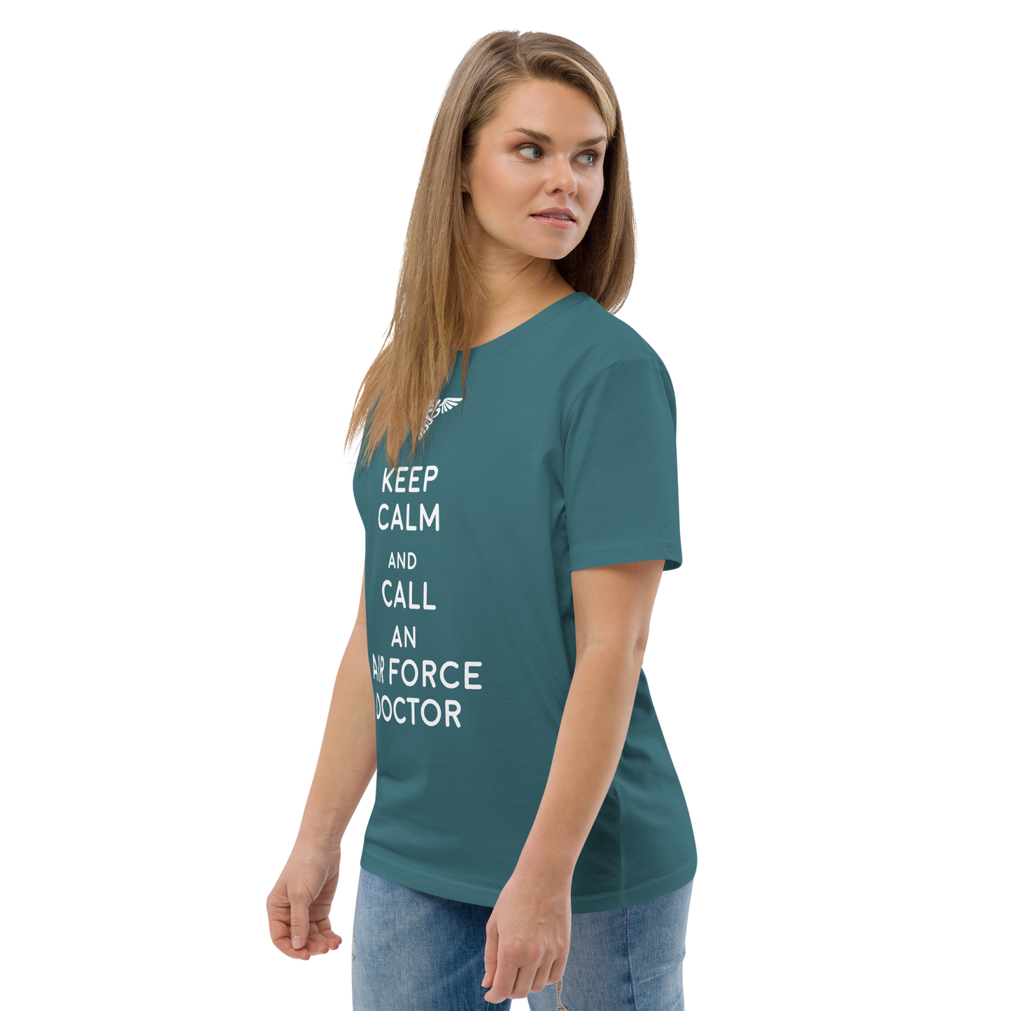 AIR FORCE DOCTOR Doctor series unisex organic cotton t-shirt