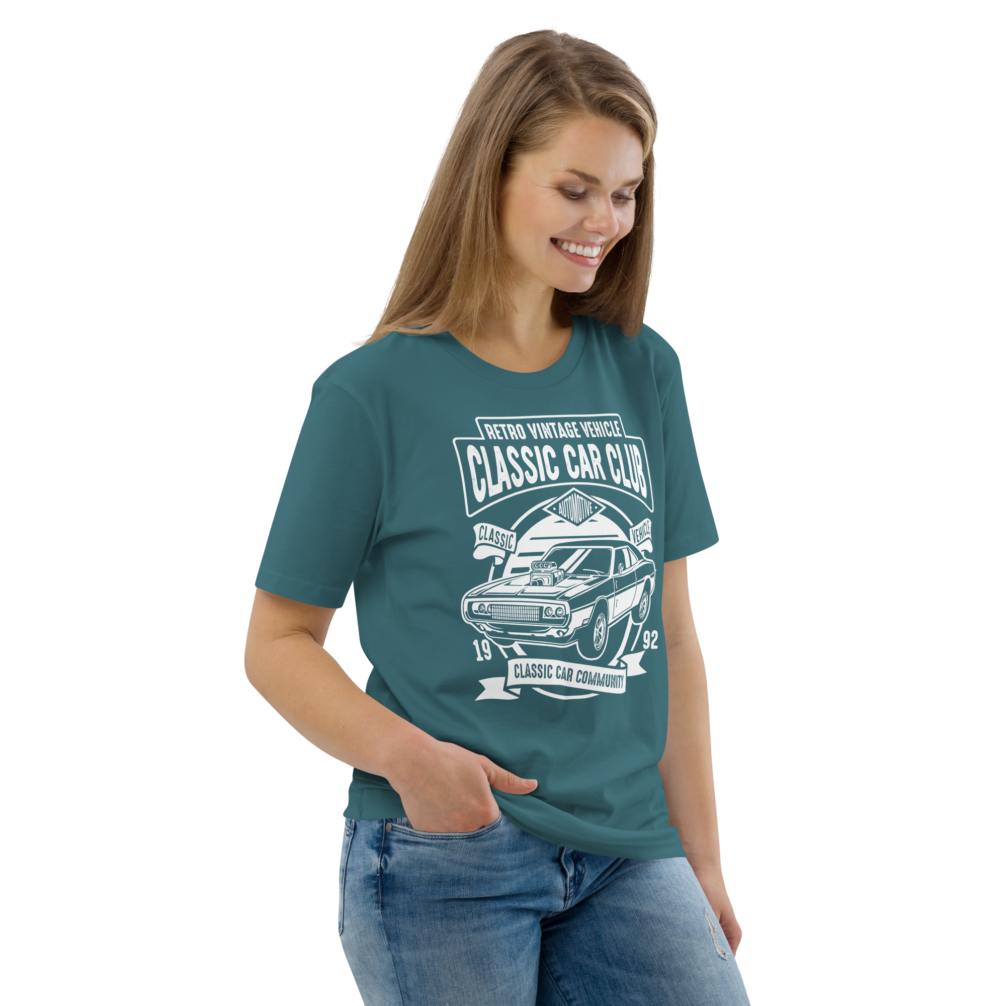 CLASSIC CAR CLUB unisex t-shirt