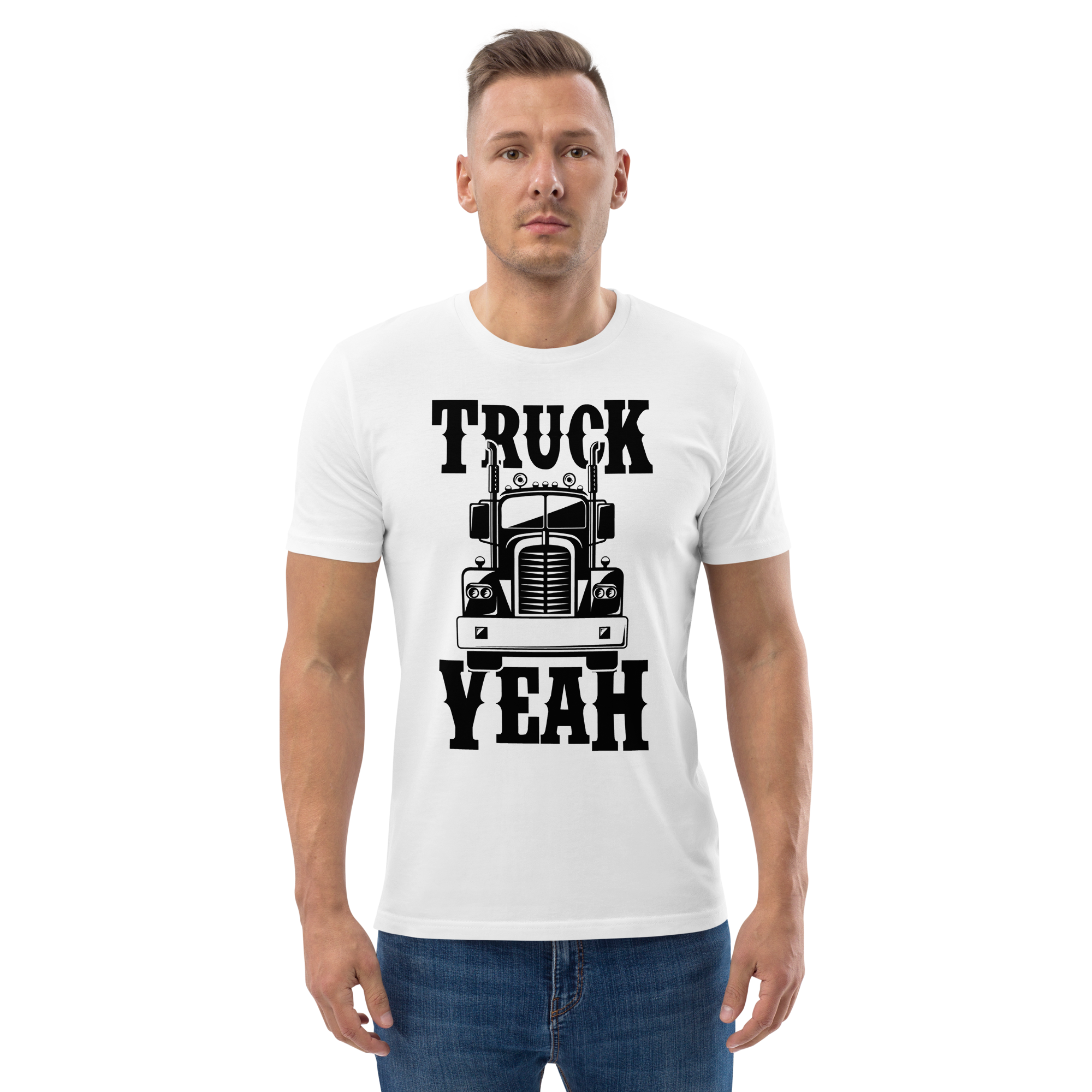 TRUCK YEAH Unisex-T-Shirt aus Bio-Baumwolle