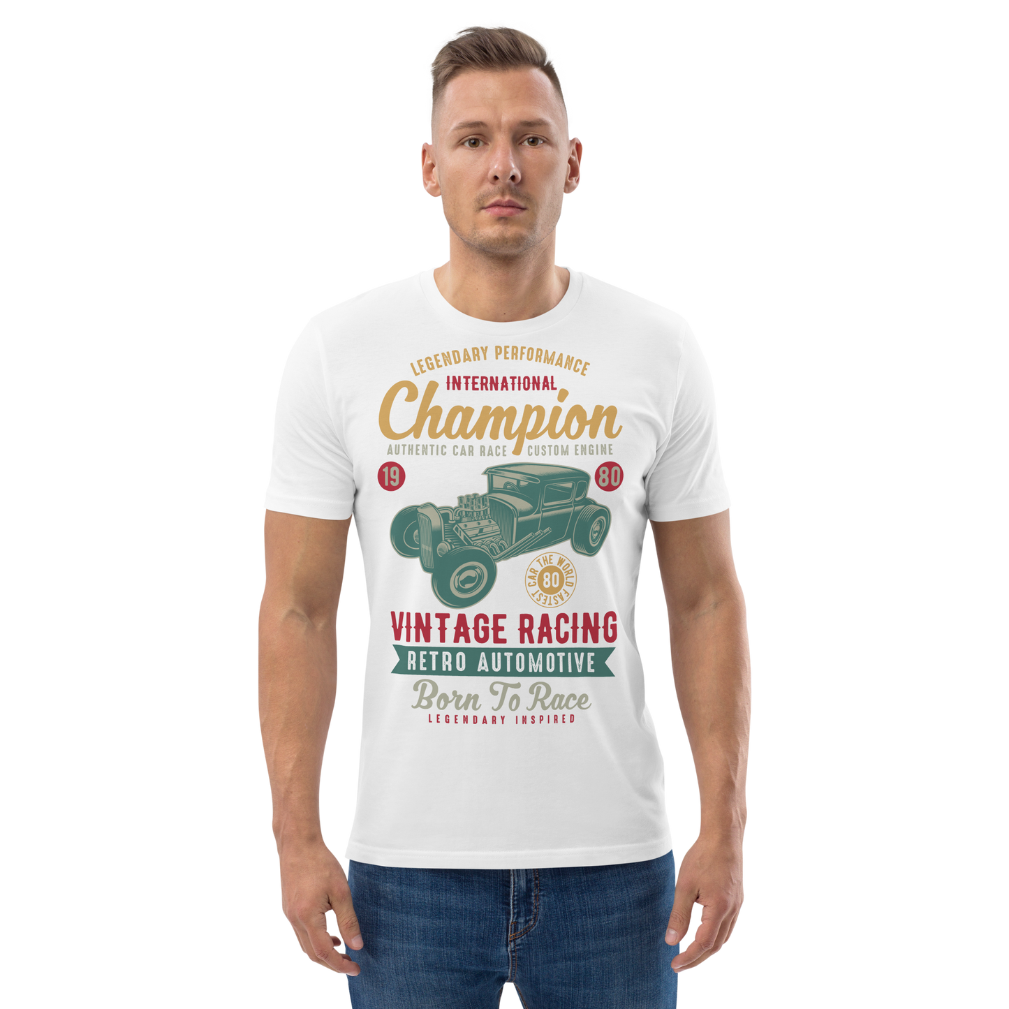 INTERNATIONAL CHAMPION Unisex organic cotton t-shirt