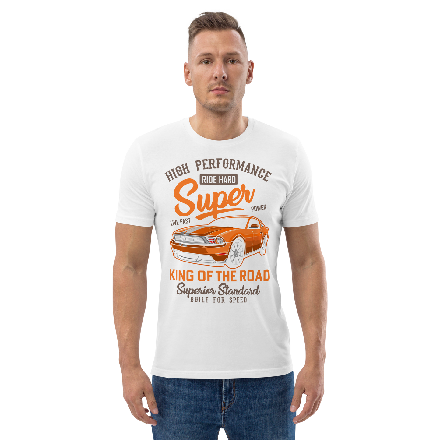 SUPER POWER Unisex organic cotton t-shirt