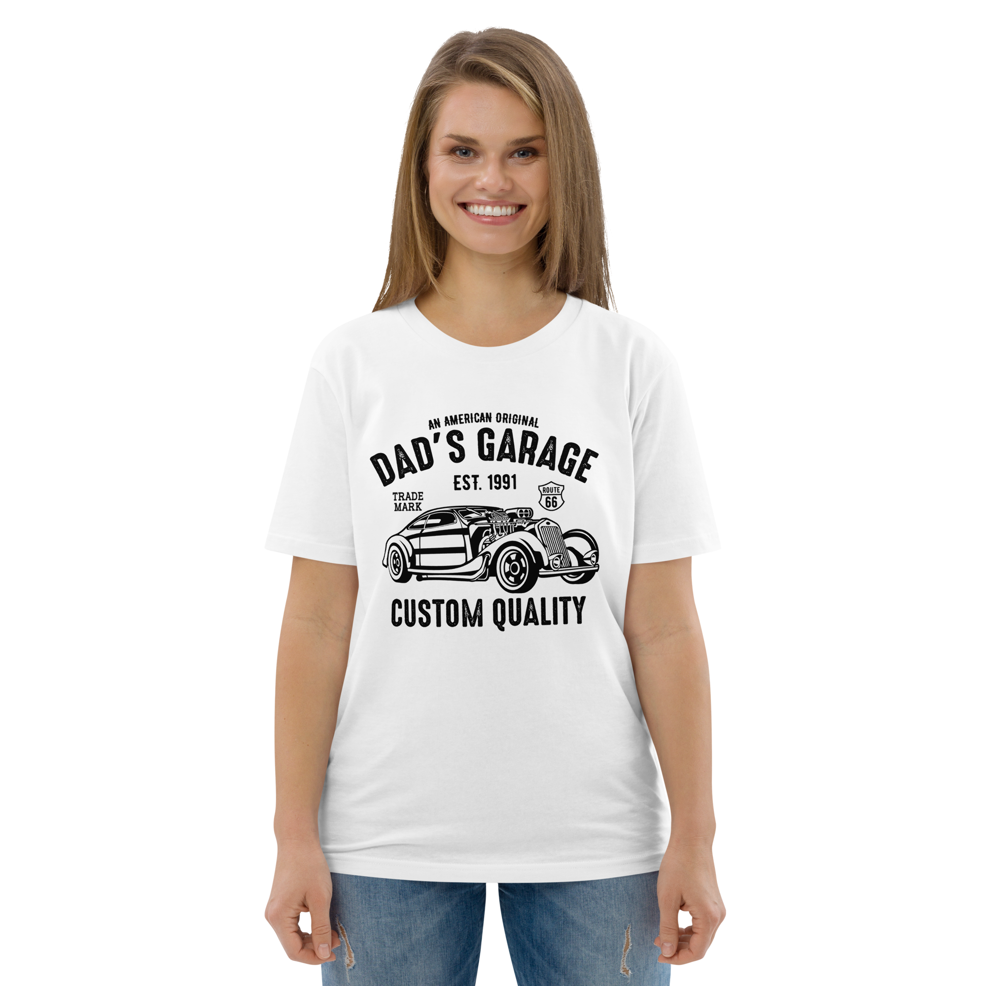 DAD'S GARAGE unisex t-shirt