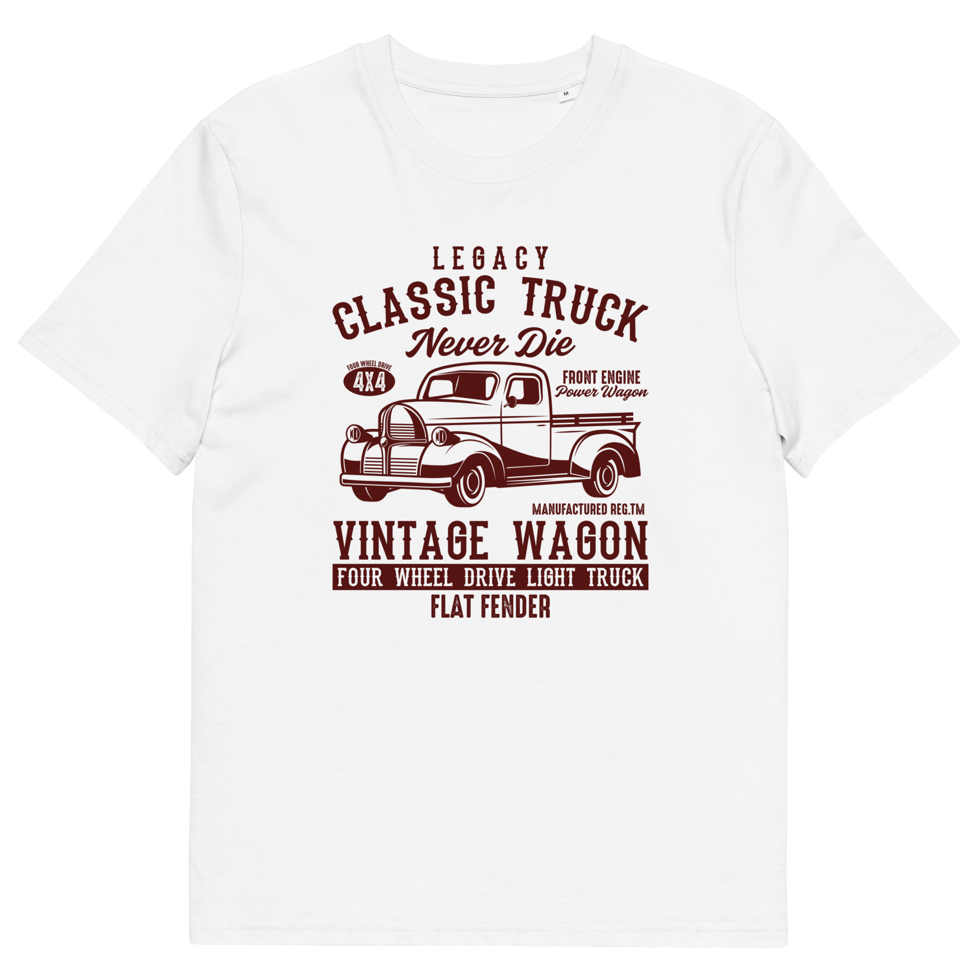 VINTAGE WAGON Unisex-T-Shirt aus Bio-Baumwolle