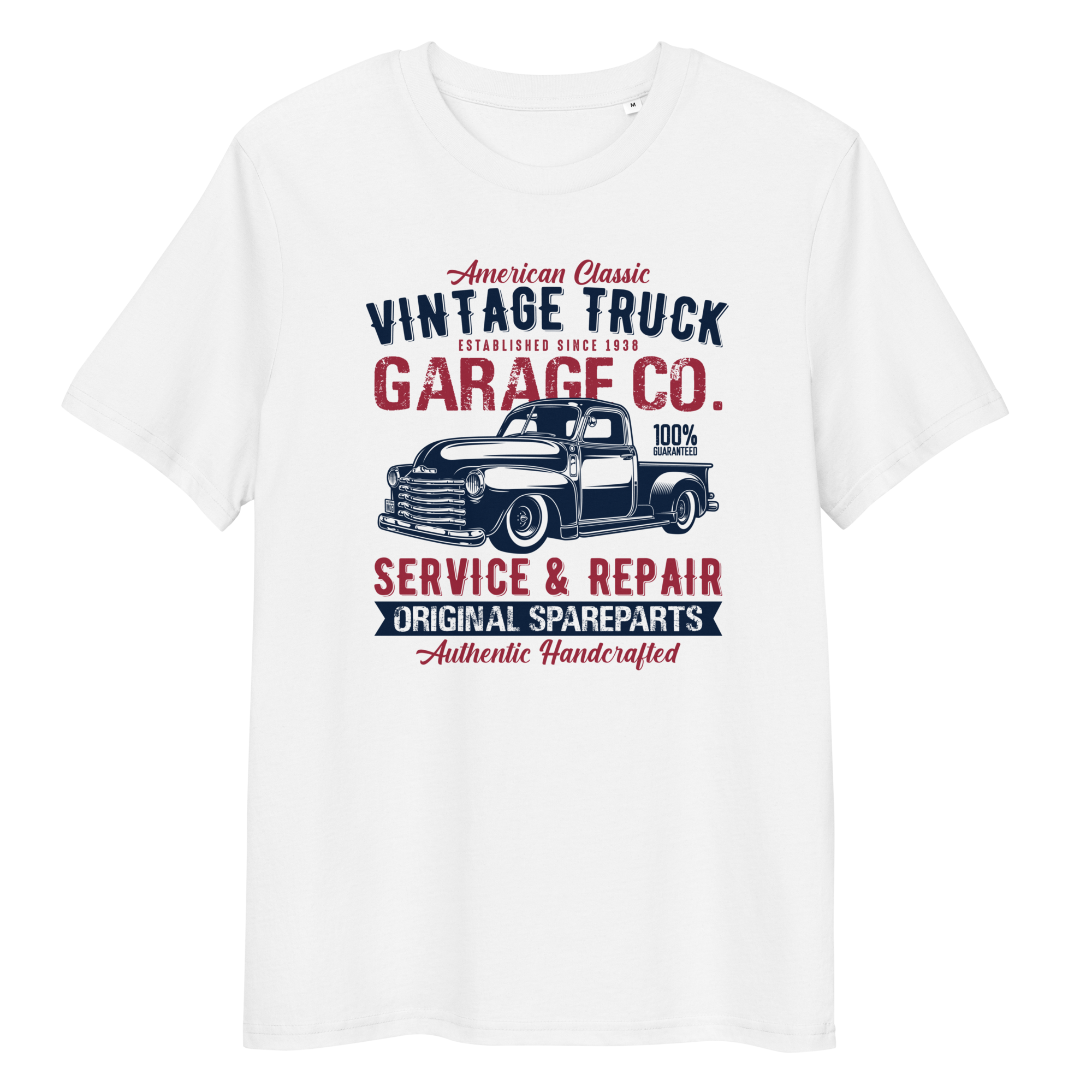 VINTAGE TRUCK Unisex-T-Shirt aus Bio-Baumwolle
