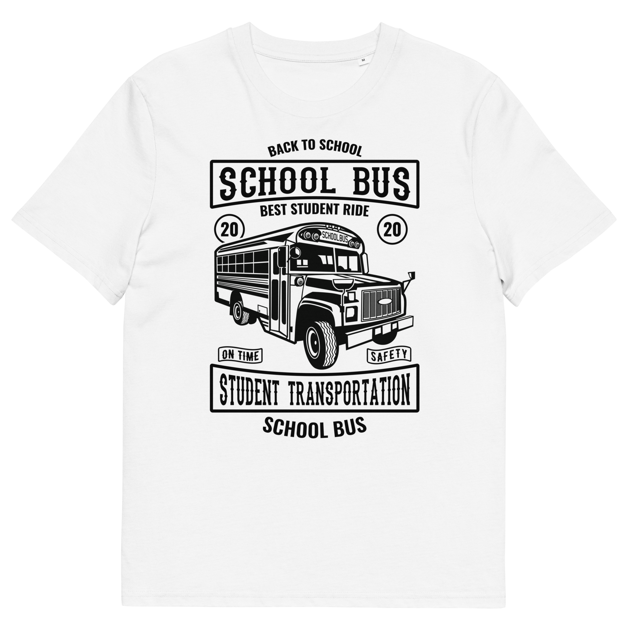 SCHULBUS Unisex T-Shirt aus Bio-Baumwolle