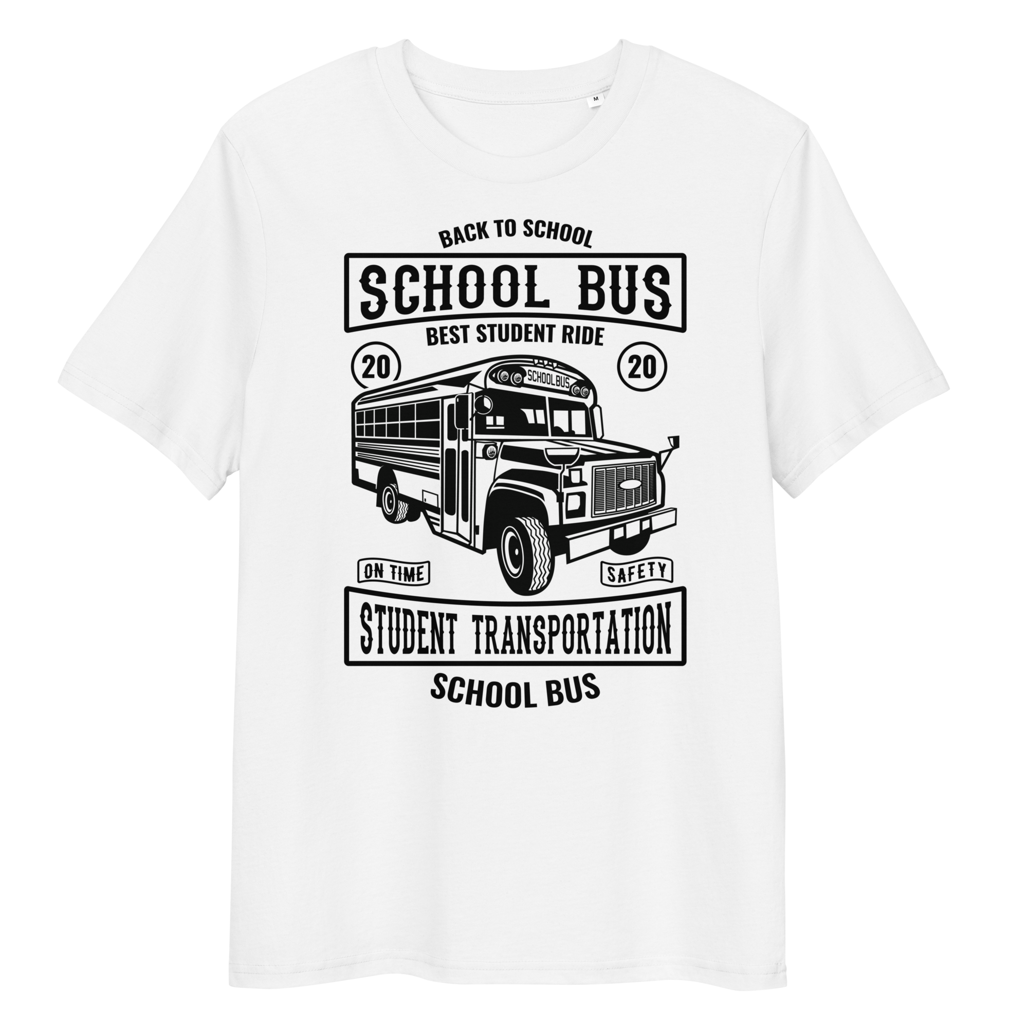 SCHULBUS Unisex T-Shirt aus Bio-Baumwolle