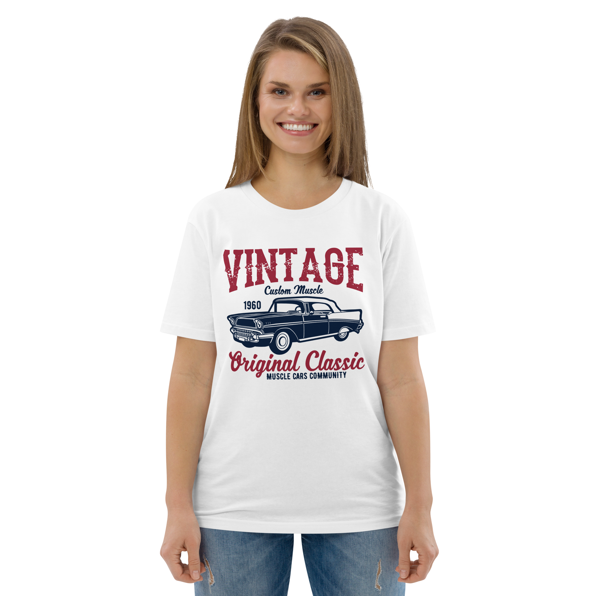 VINTAGE ORIGINAL CLASSIC Unisex T-Shirt aus Bio-Baumwolle