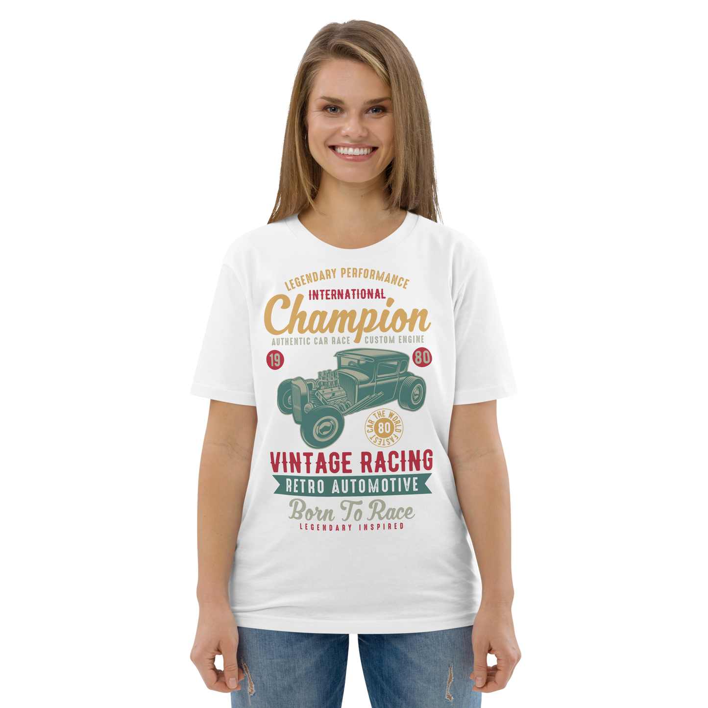 INTERNATIONAL CHAMPION Unisex organic cotton t-shirt