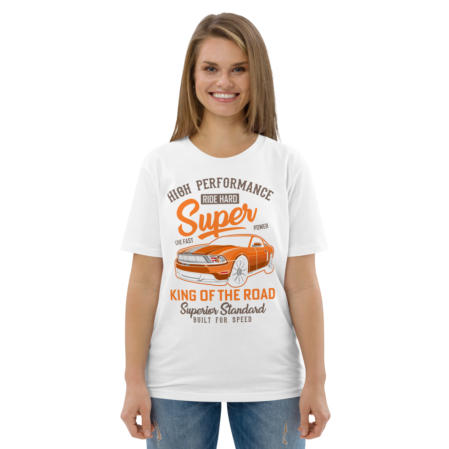 SUPER POWER Unisex organic cotton t-shirt