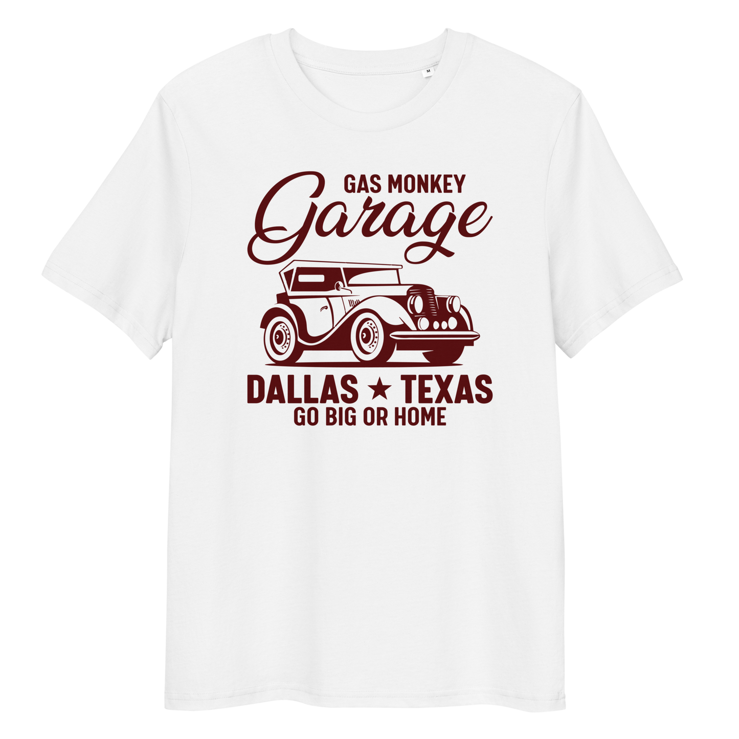 GAS MONKEY DALLAS Unisex organic cotton t-shirt