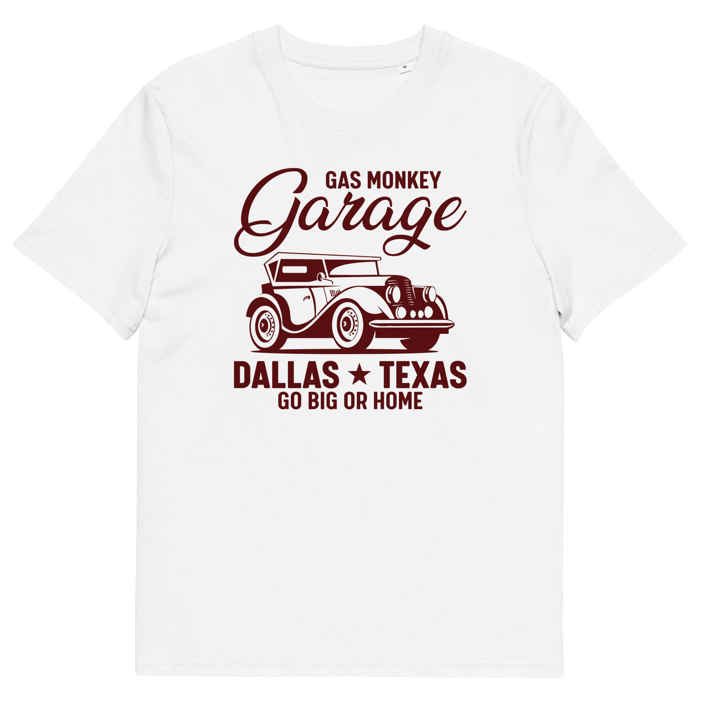 GAS MONKEY DALLAS Unisex organic cotton t-shirt