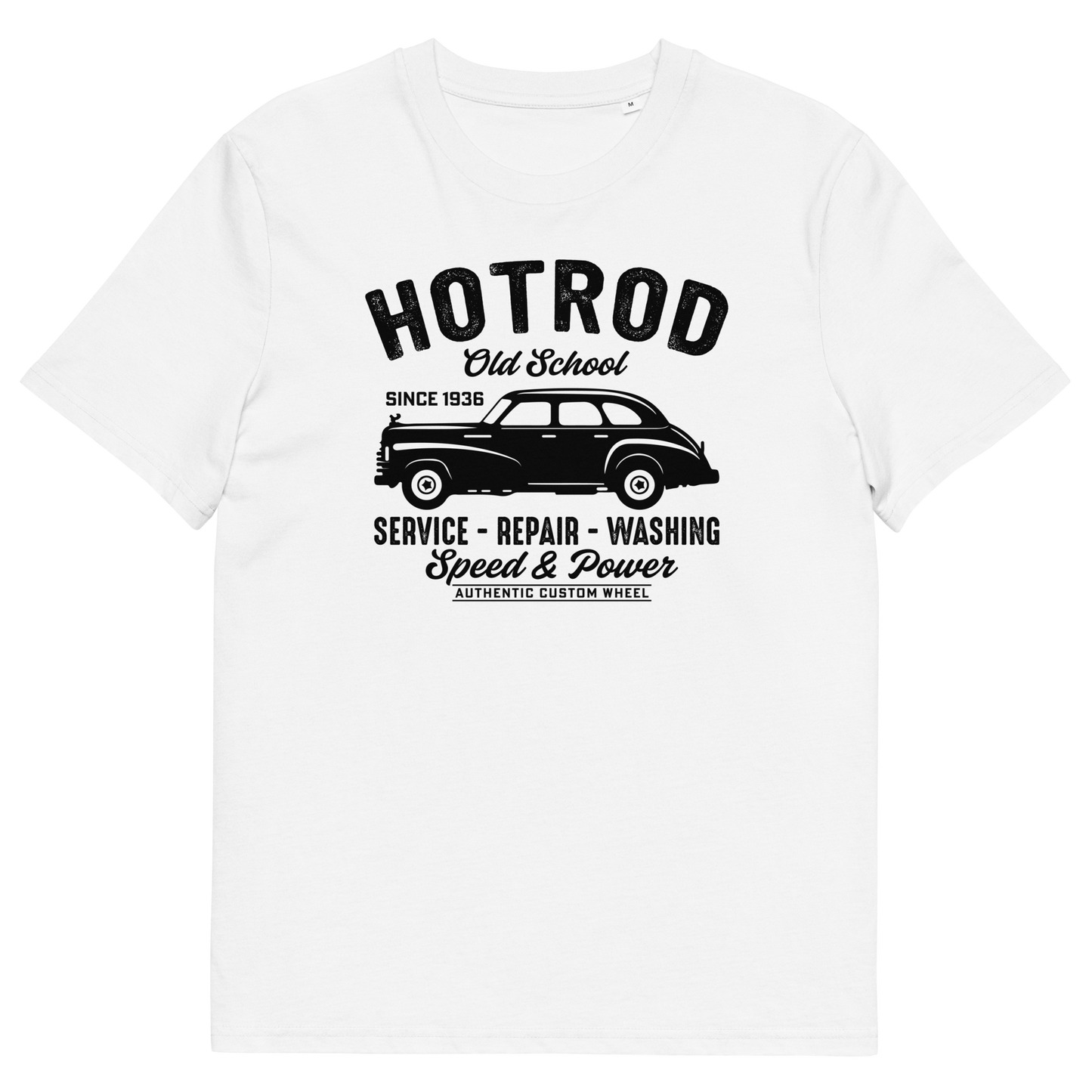 HOTROD OLD SCHOOL Unisex organic cotton t-shirt