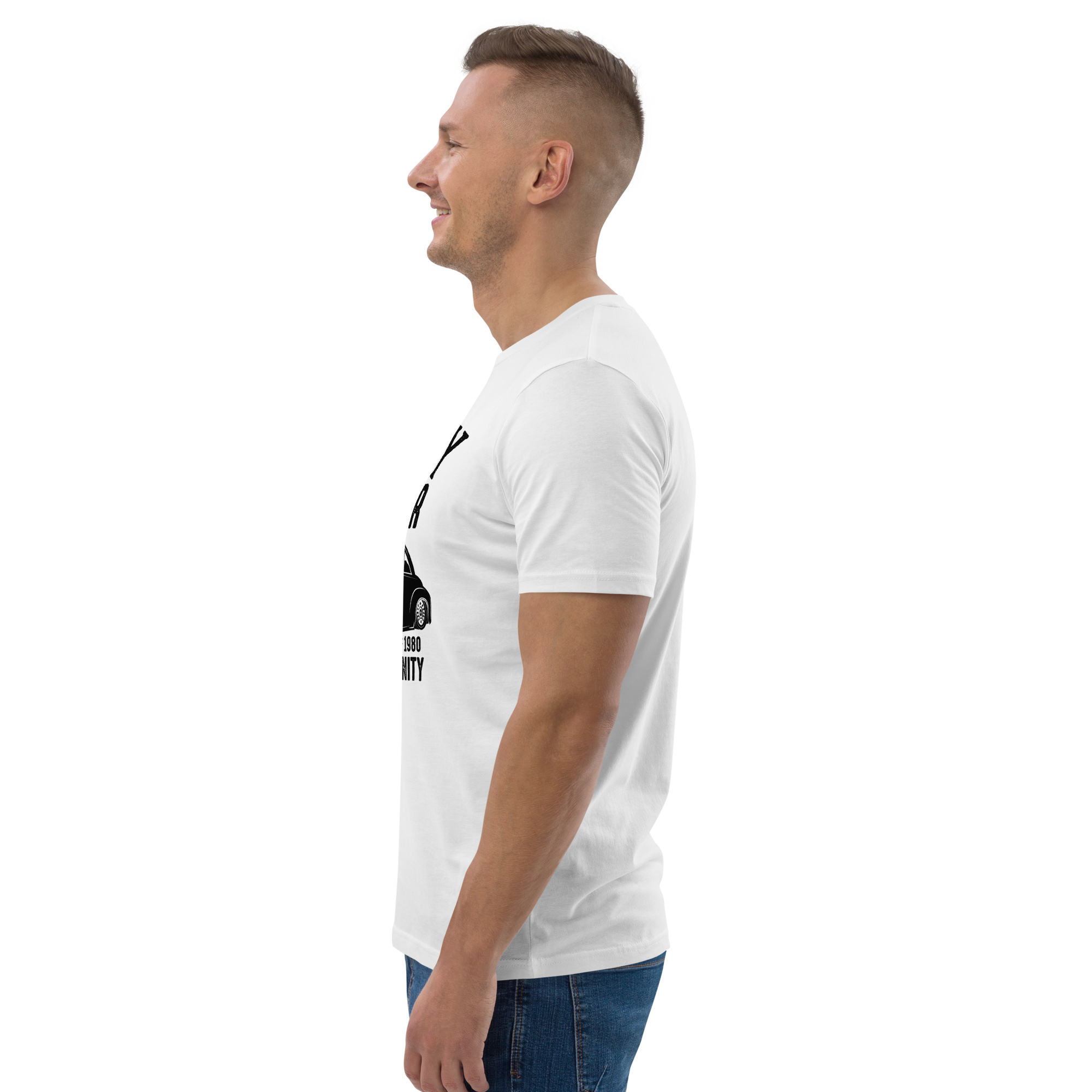 ENJOY CLASSIC CAR Unisex T-Shirt aus Bio-Baumwolle