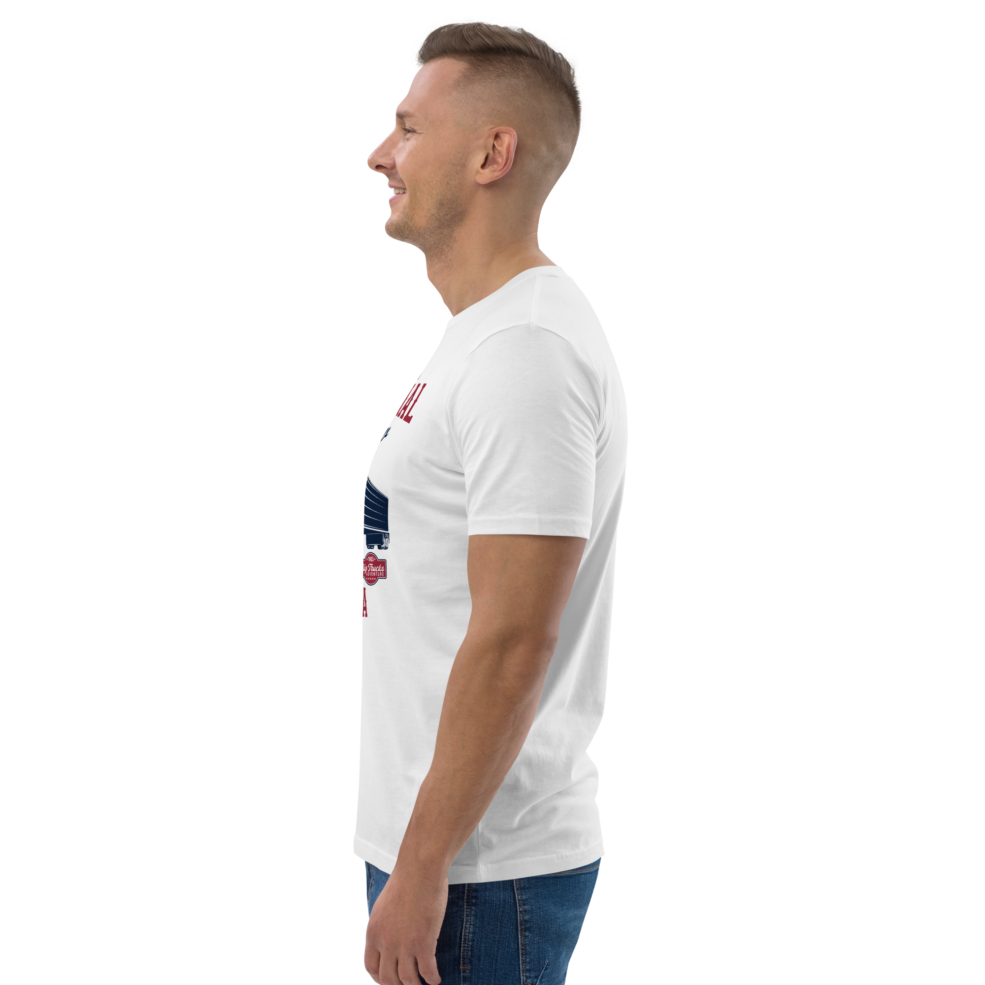 INTERNATIONAL TRUCK SHOW Unisex-T-Shirt aus Bio-Baumwolle