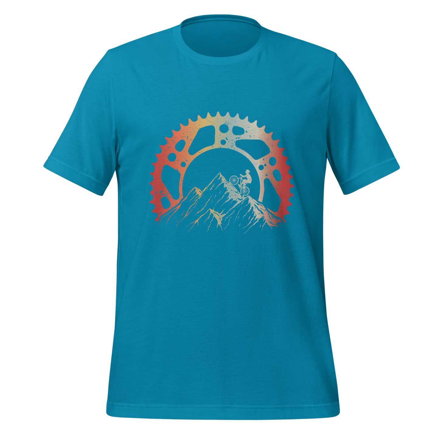 BIKING ADVENTURE unisex cycling t-shirt