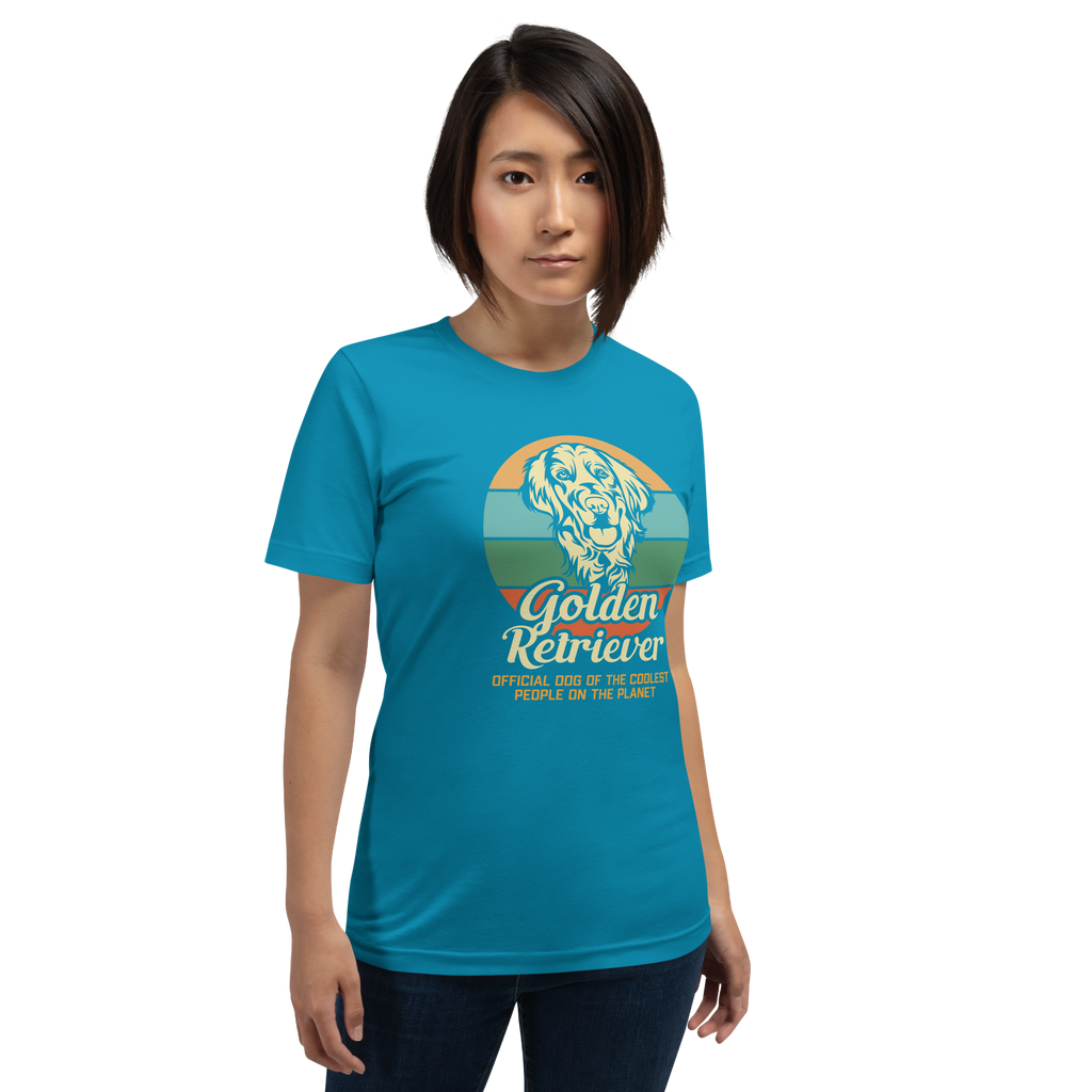 Golden Retriever Glückseligkeit Unisex T-Shirt