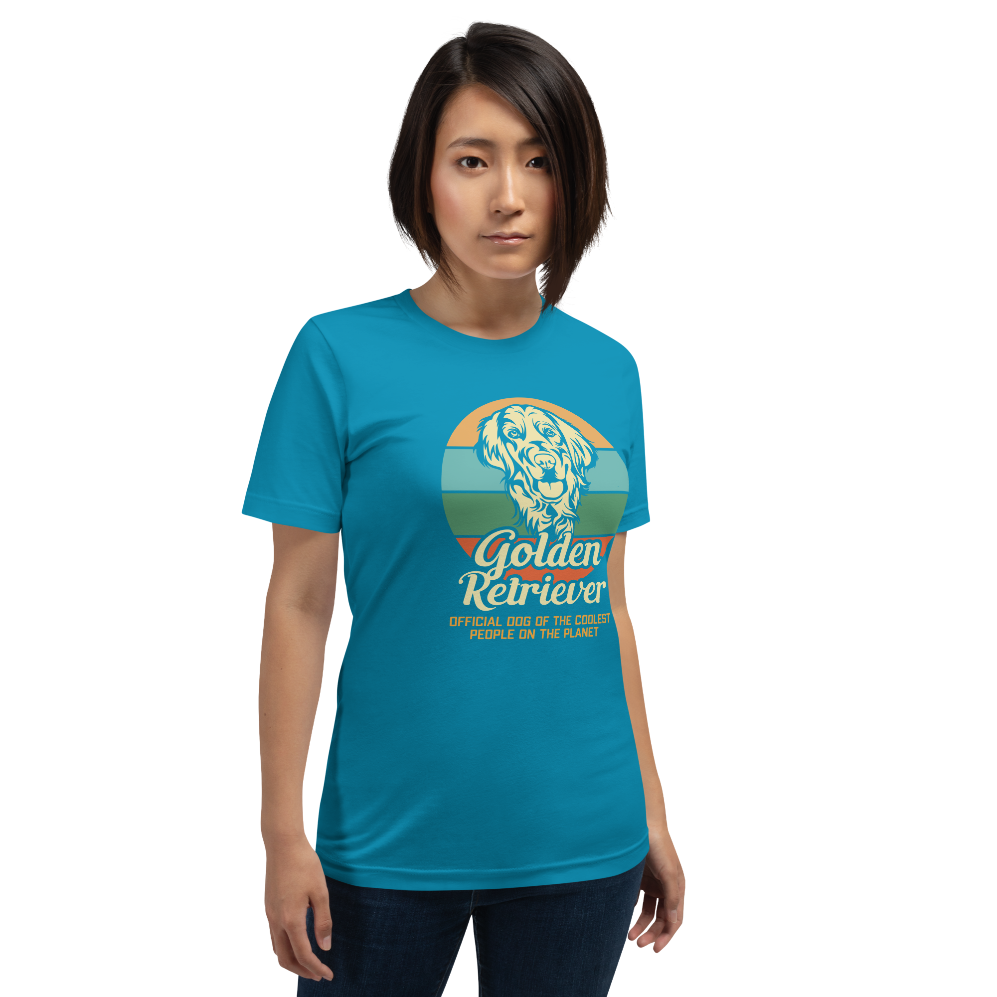 GOLDEN RETRIEVER BLISS unisex t-shirt