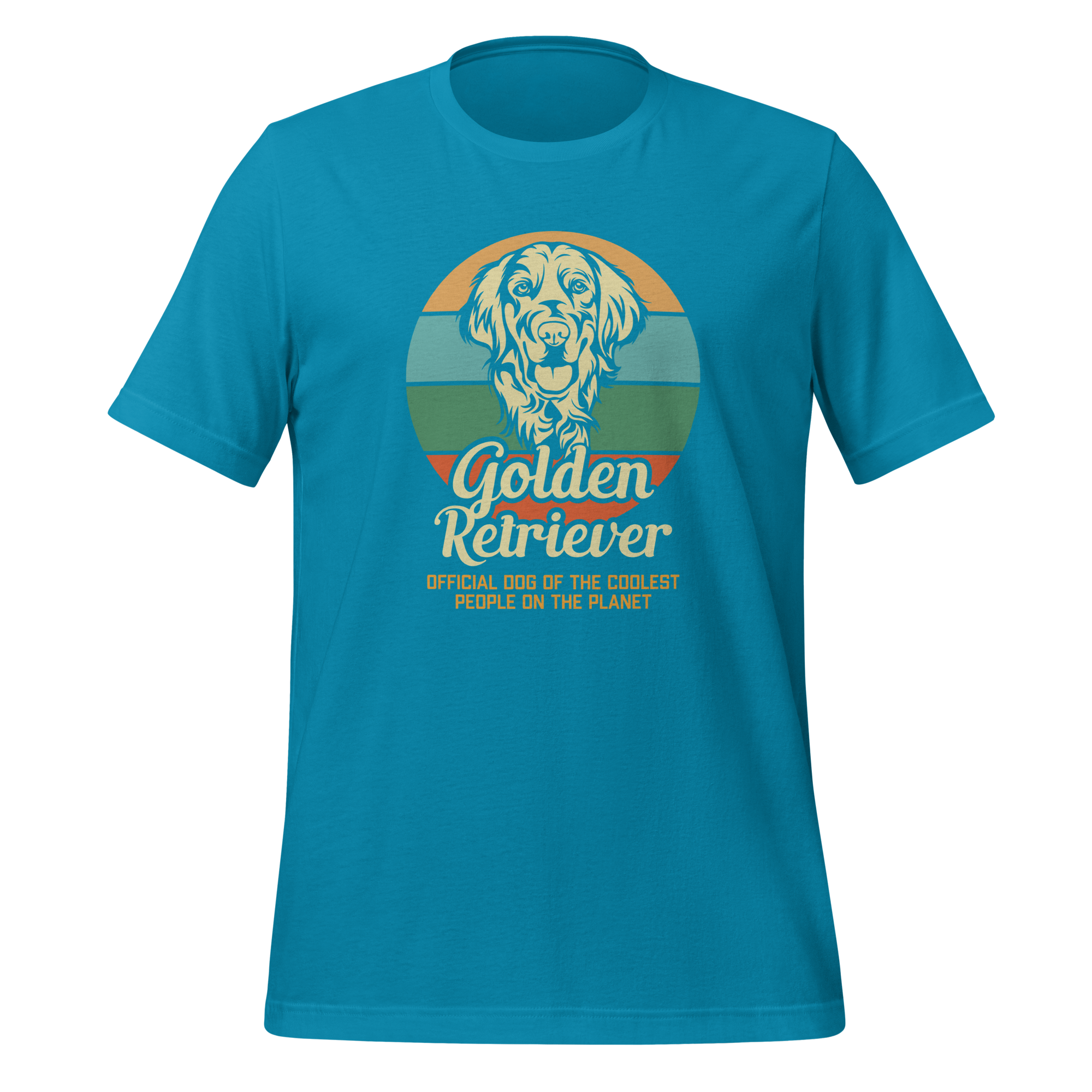GOLDEN RETRIEVER BLISS unisex t-shirt