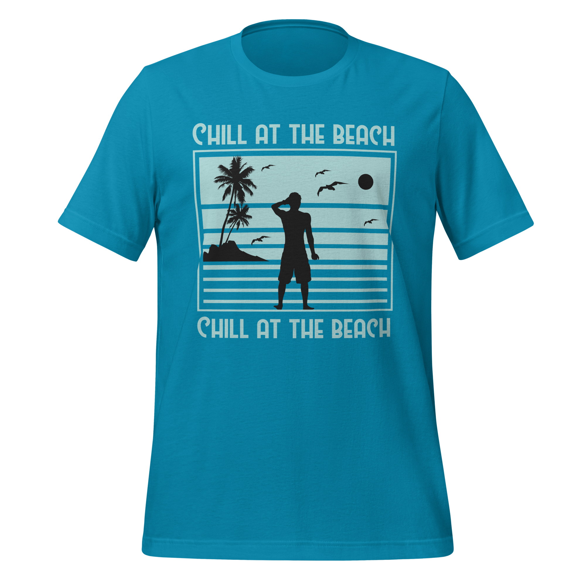 Camiseta unisex CHILL AT THE BEACH