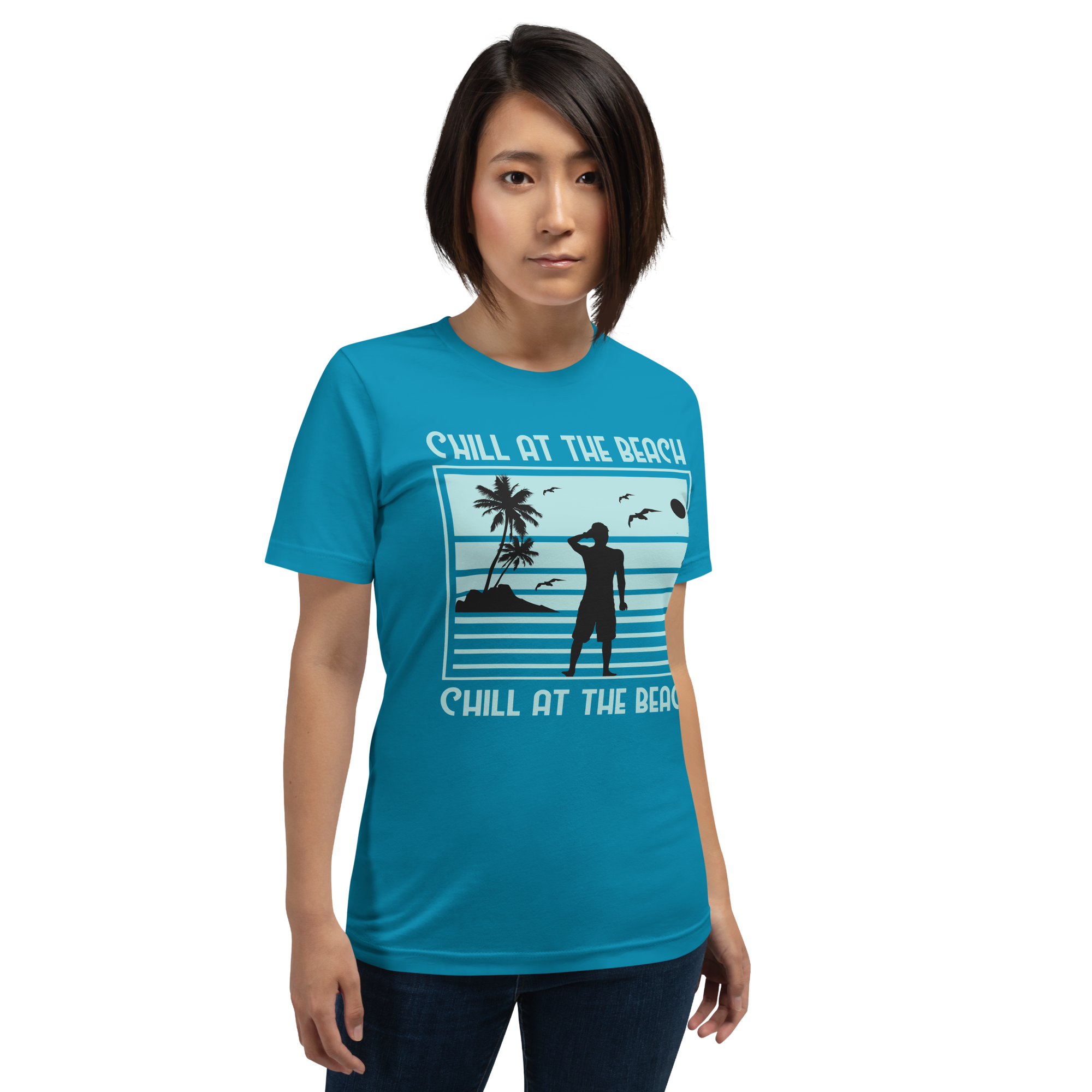 Camiseta unisex CHILL AT THE BEACH