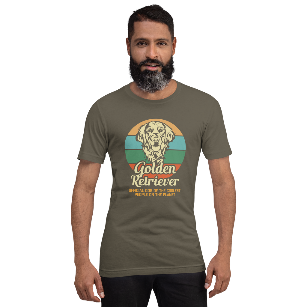 Golden Retriever Glückseligkeit Unisex T-Shirt