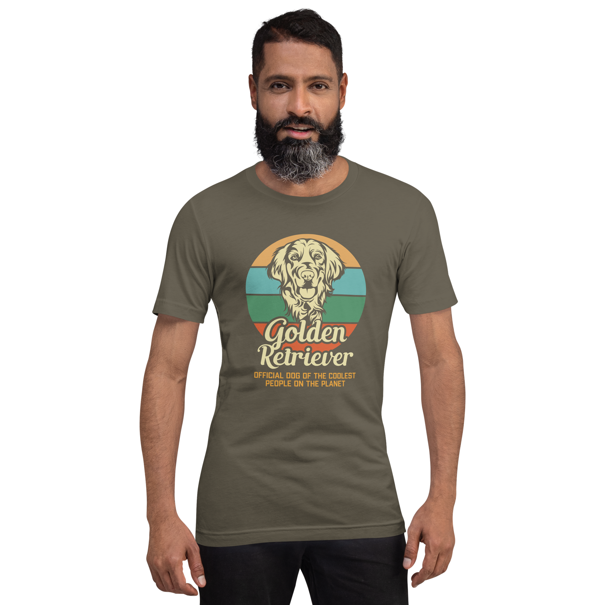 GOLDEN RETRIEVER BLISS unisex t-shirt