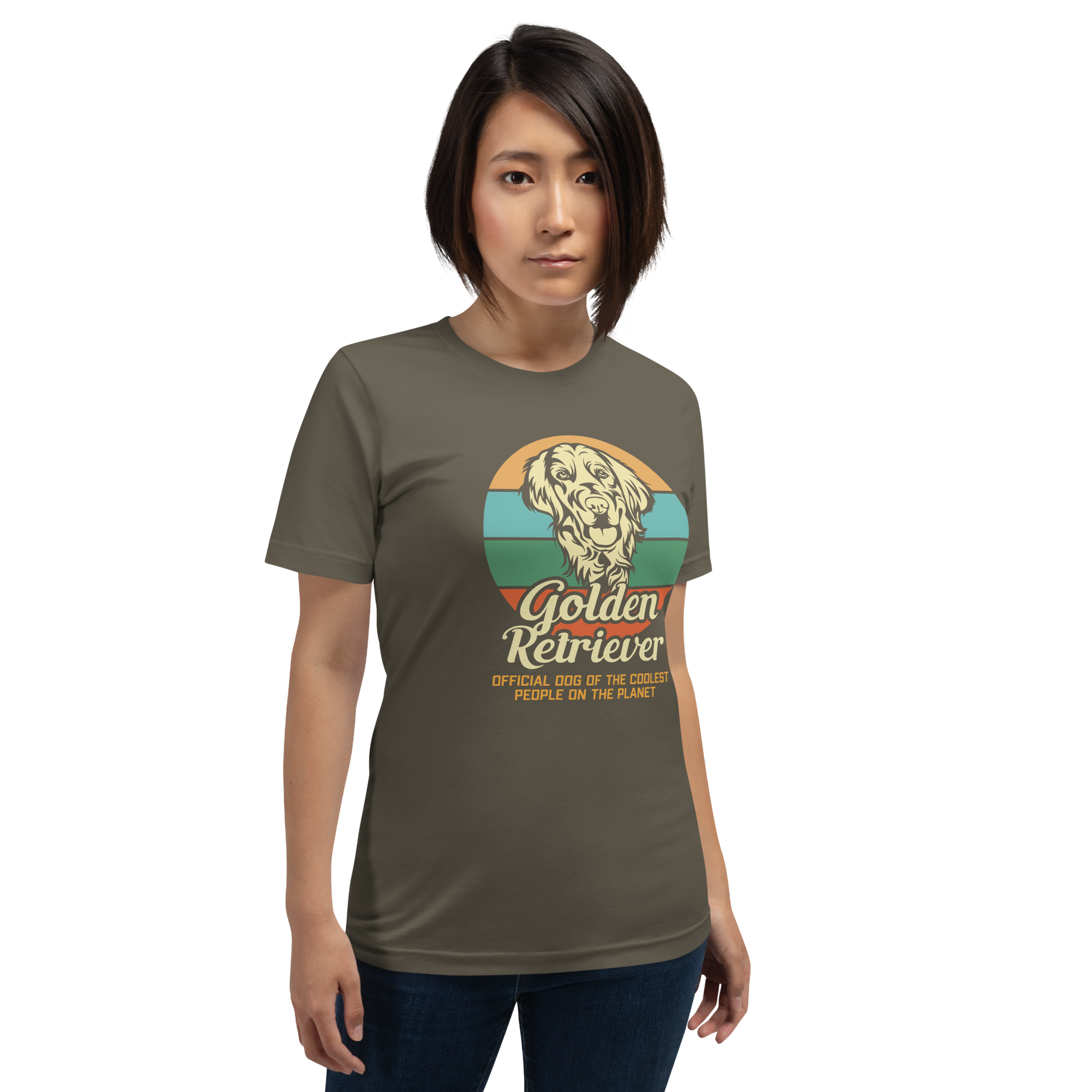 GOLDEN RETRIEVER BLISS unisex t-shirt