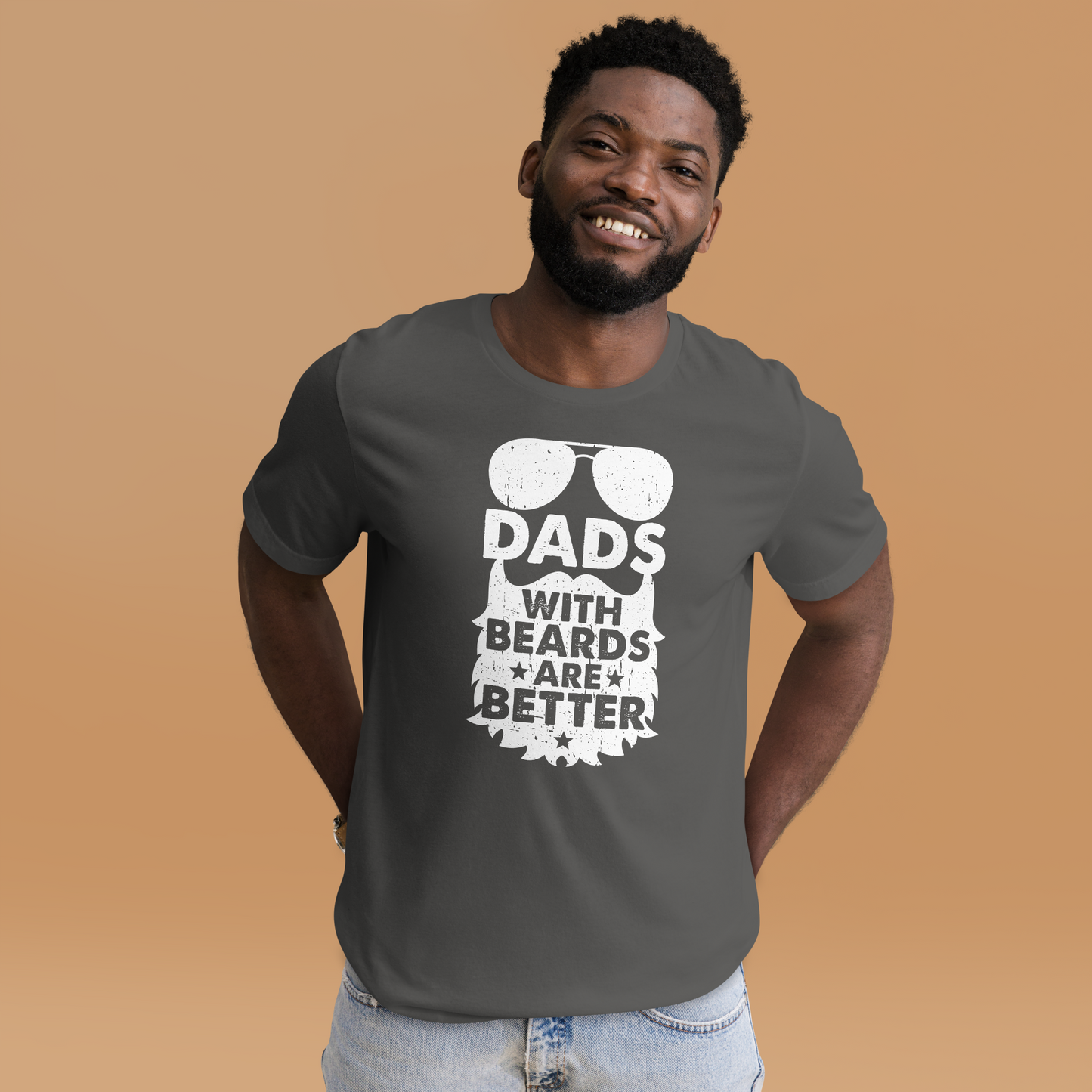 DADS WITH BEARDS Unisex t-shirt