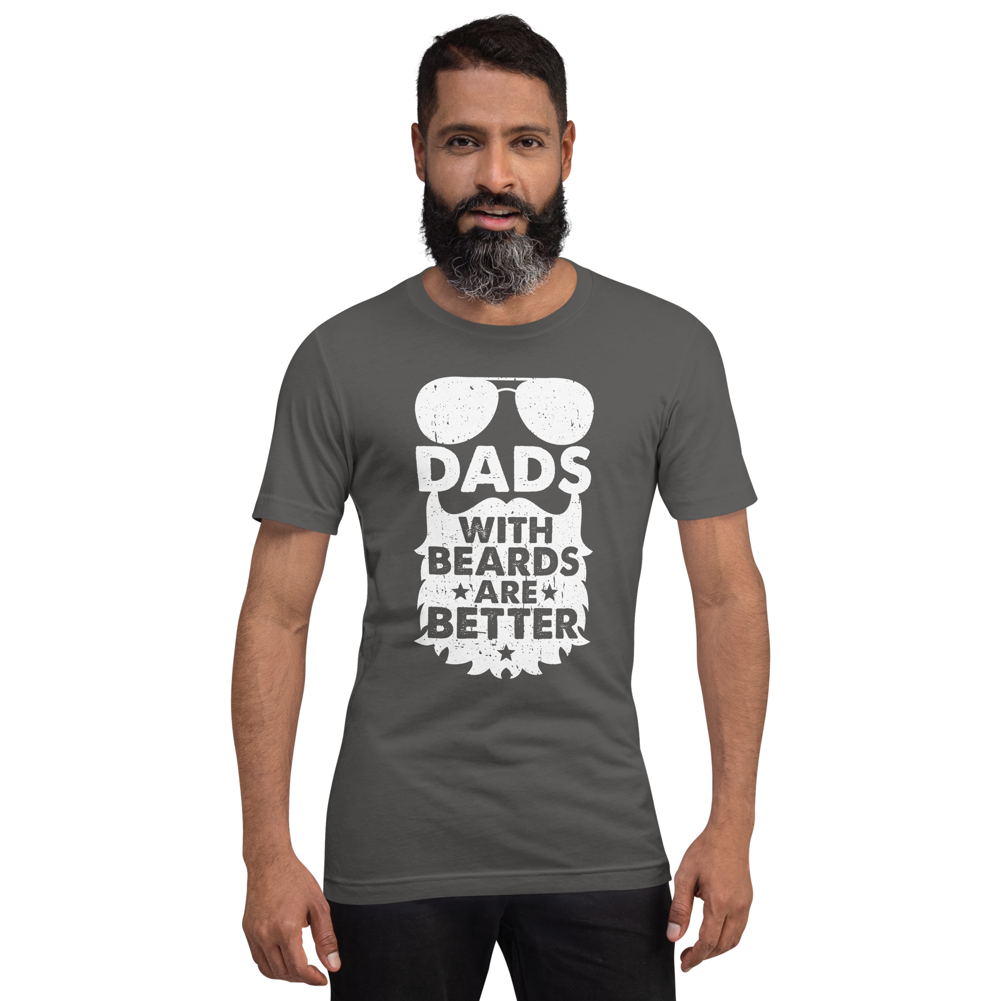DADS WITH BEARDS men's t-shirt