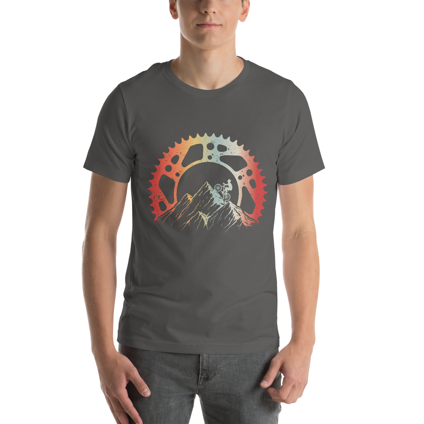 BIKING ADVENTURE unisex cycling t-shirt