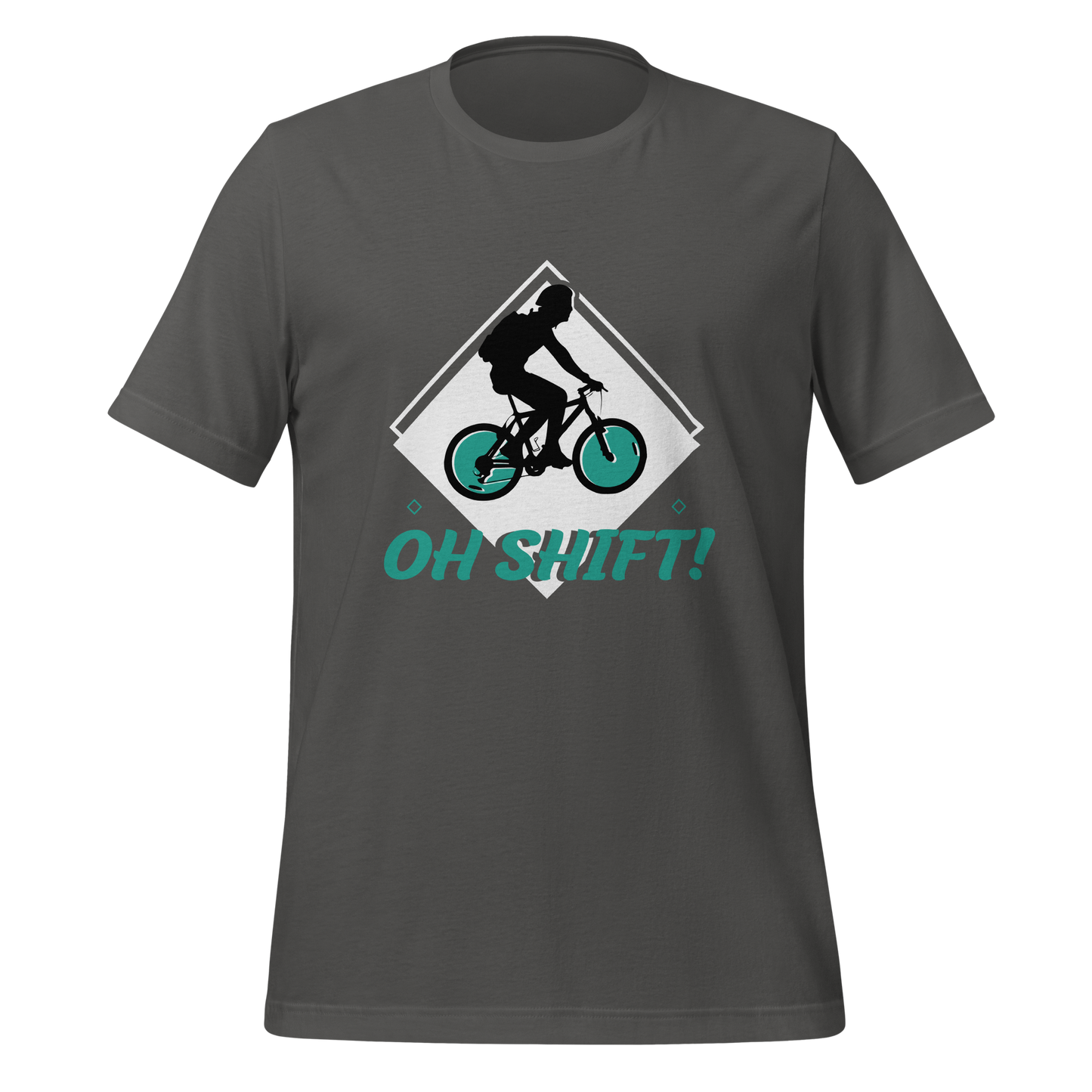 OH SHIFT unisex cycling t-shirt