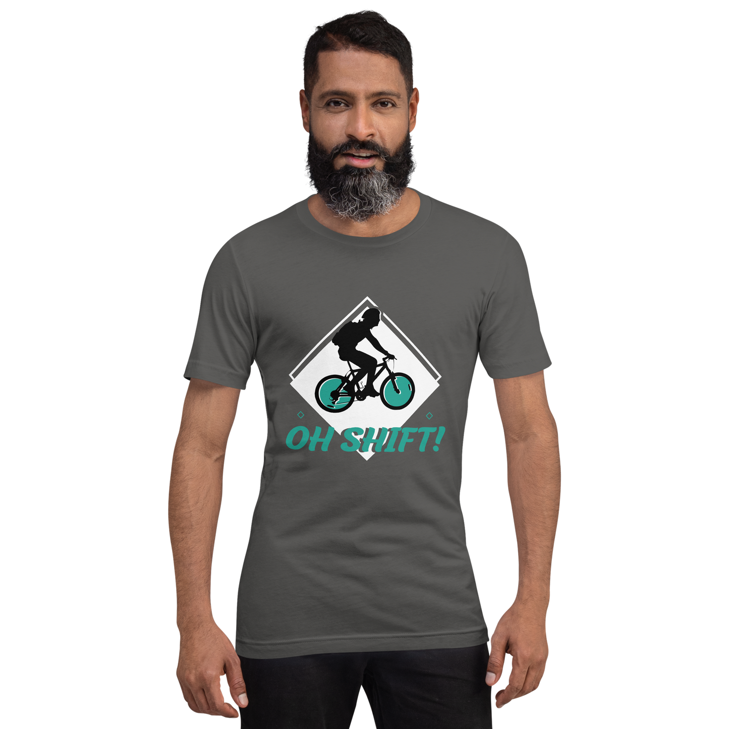 OH SHIFT unisex cycling t-shirt