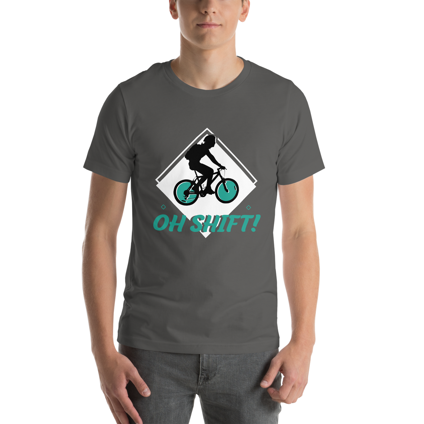 OH SHIFT unisex cycling t-shirt