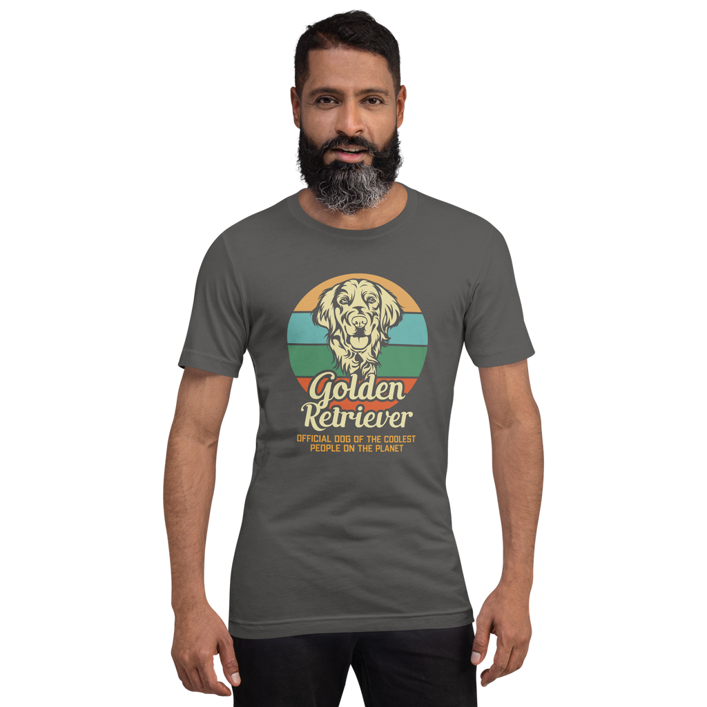 Golden Retriever Glückseligkeit Unisex T-Shirt