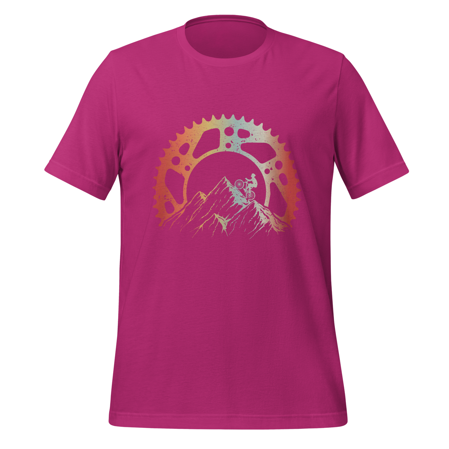 BIKING ADVENTURE unisex cycling t-shirt