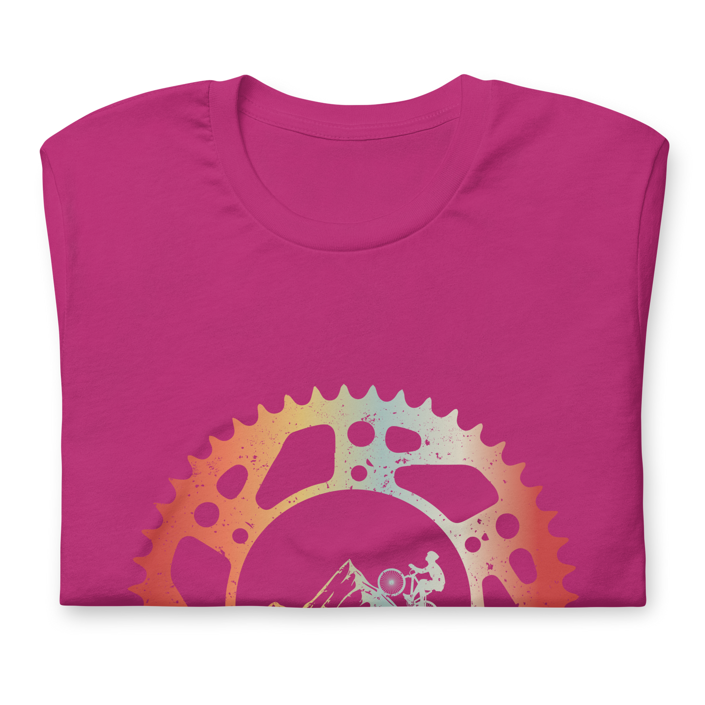 BIKING ADVENTURE unisex cycling t-shirt