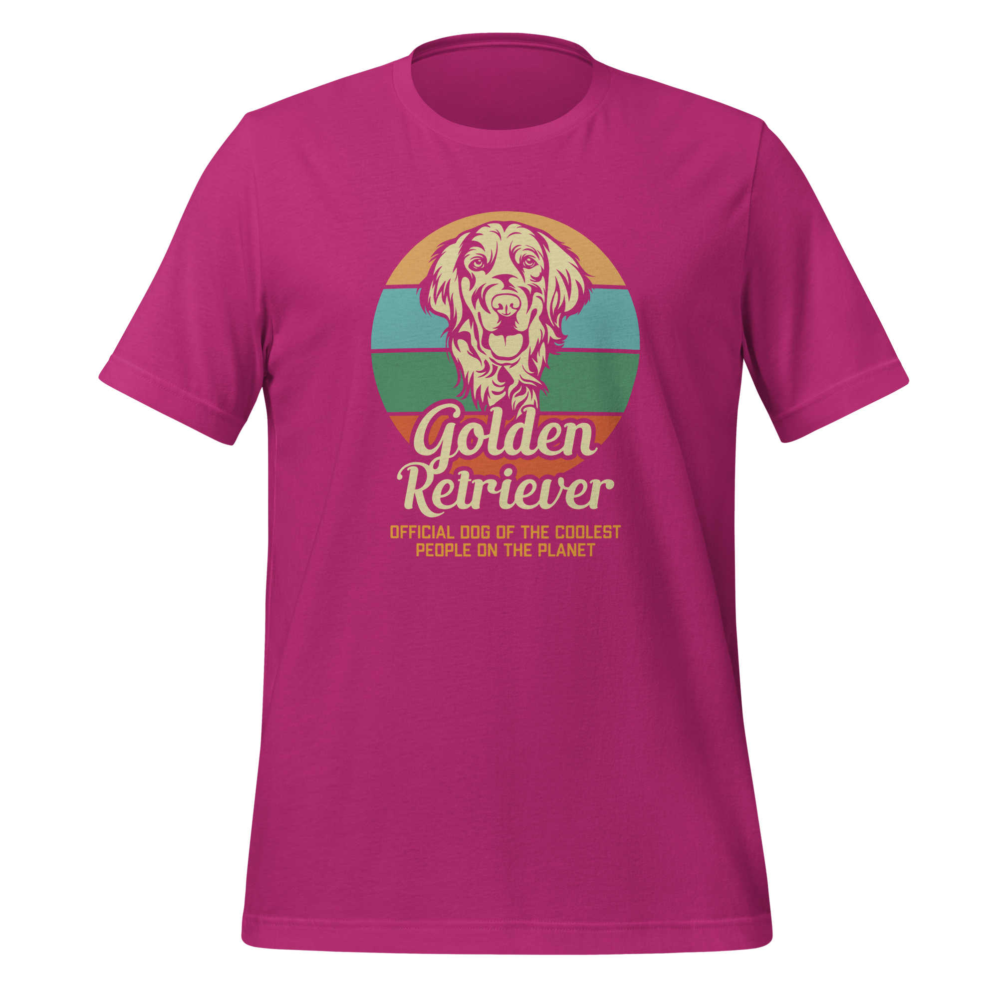 GOLDEN RETRIEVER BLISS unisex t-shirt
